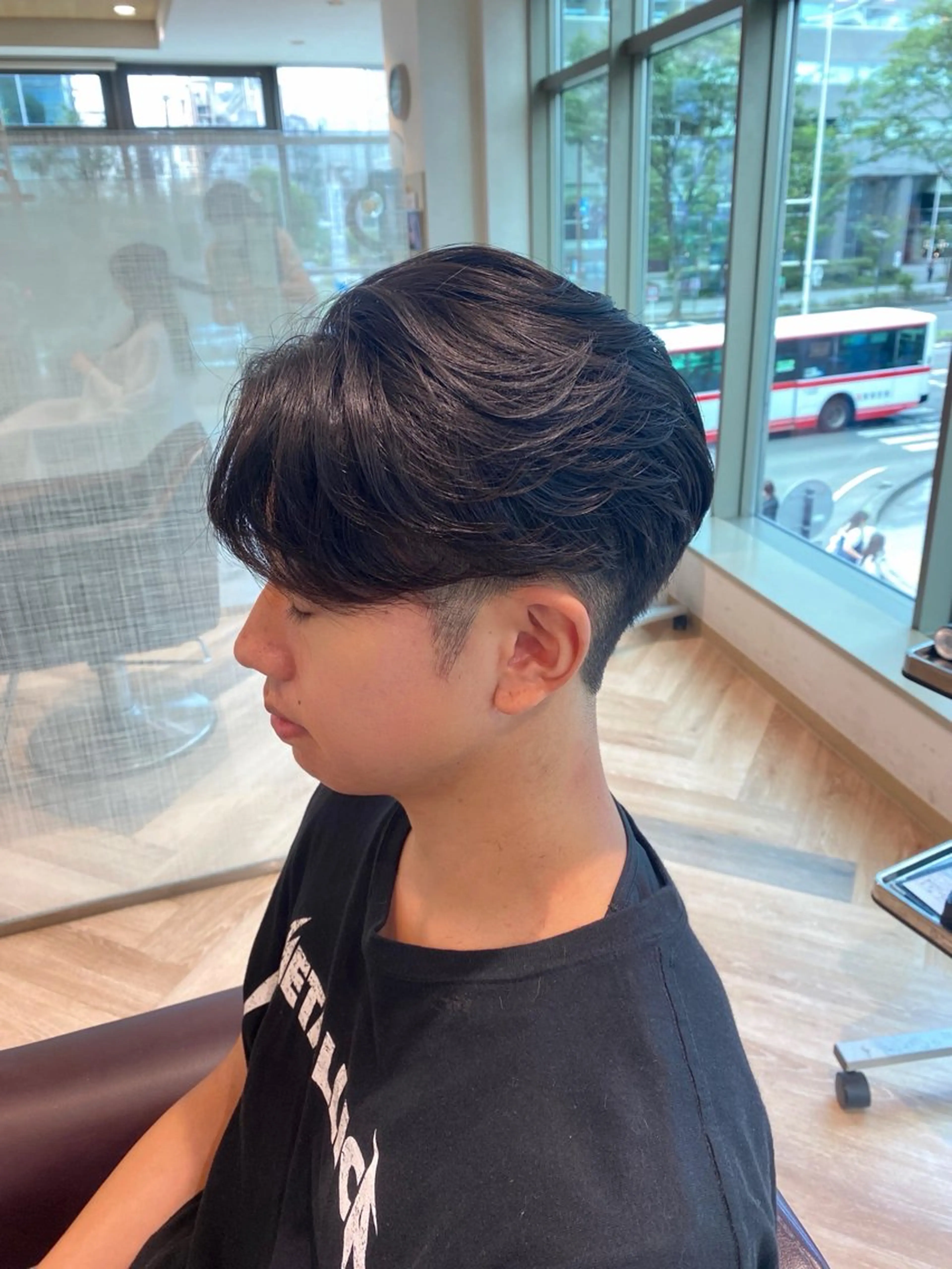 メンズ メンズ特化/フェザー /パーマ/伊勢元のヘアスタイル