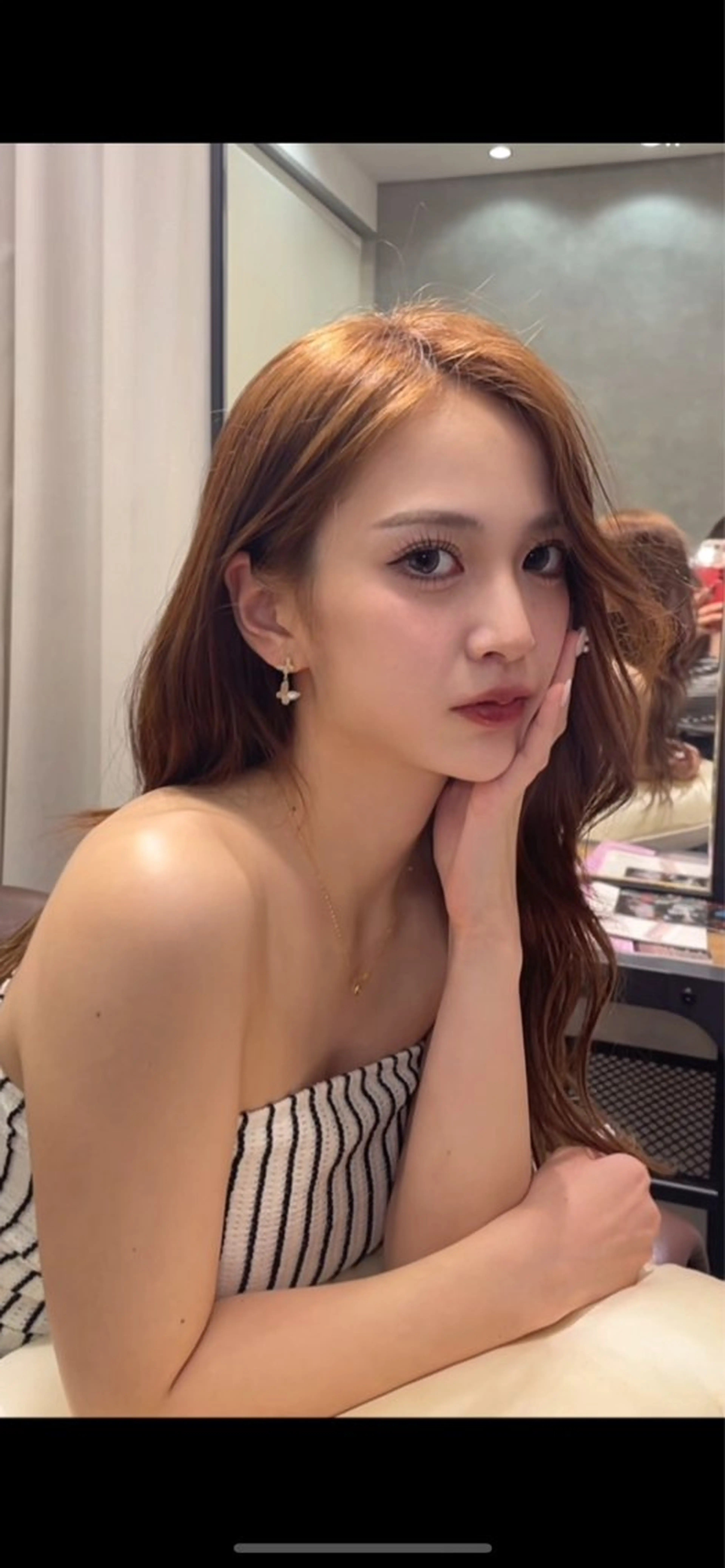 ロング ヘアカラー トリートメント 福岡美髪矯正/ KAEDEのヘアスタイル