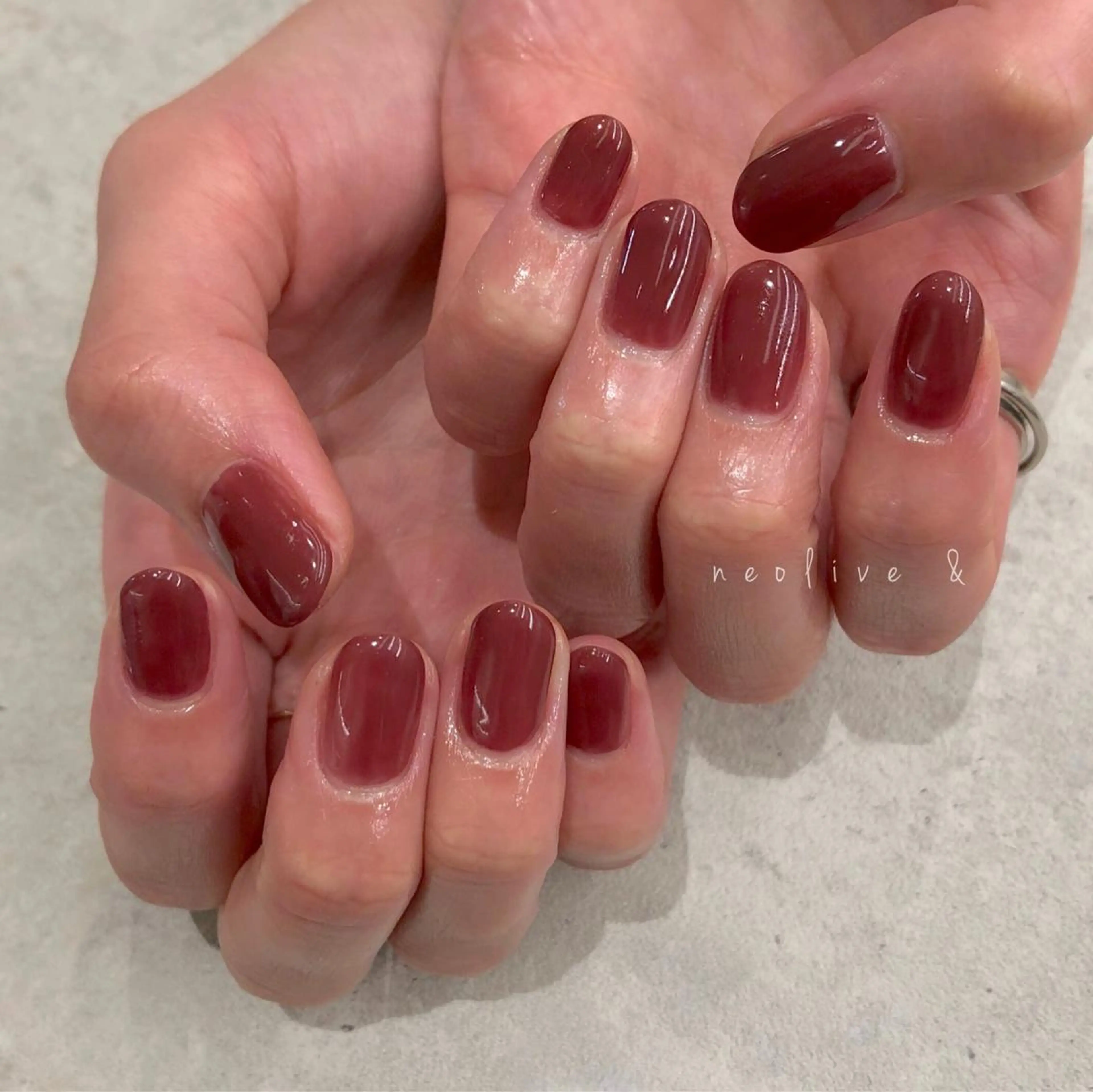 ネイル ハンドネイル Yuriko Omi パラジェル/渋谷のネイルデザイン