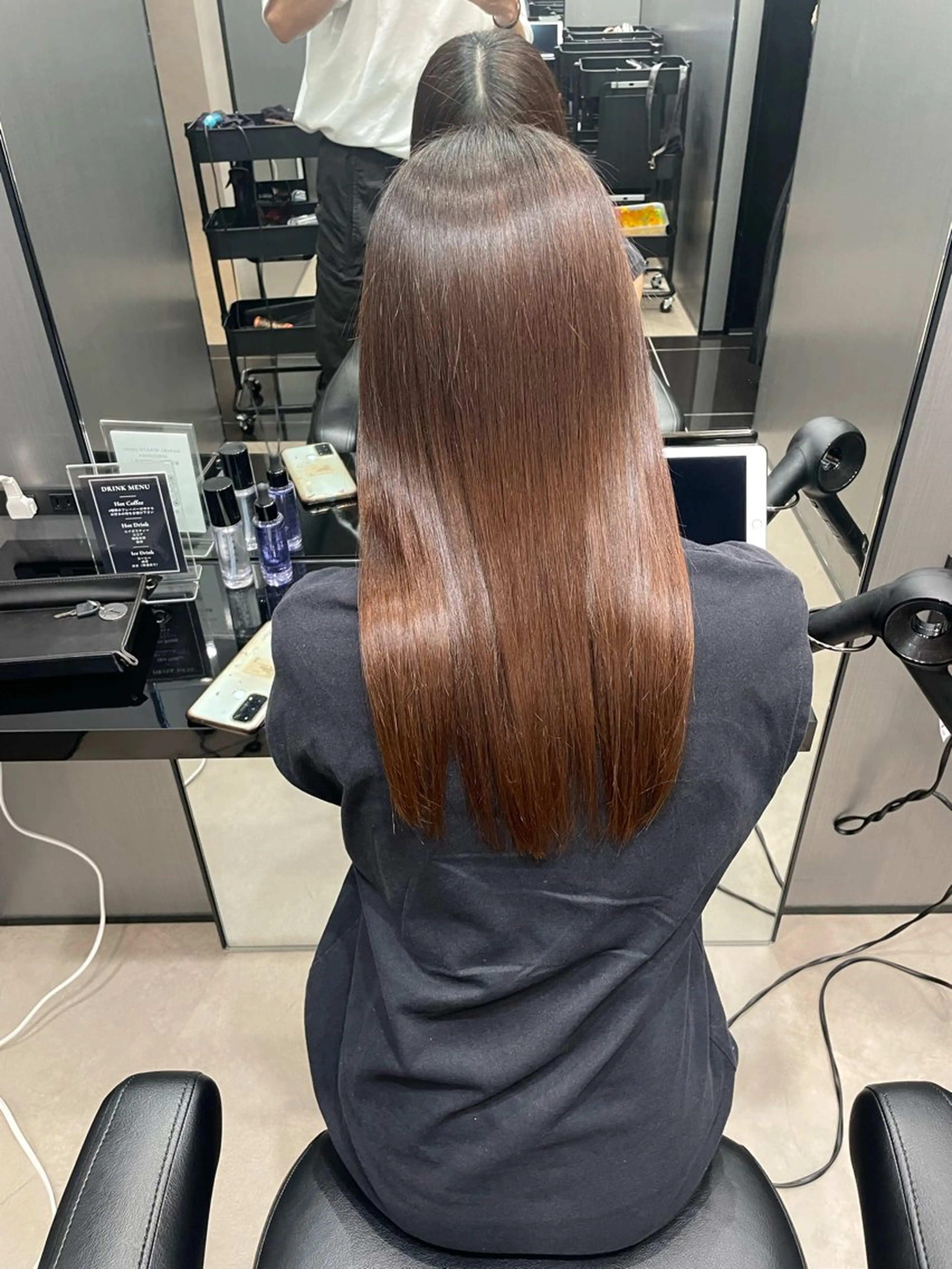 ロング 松尾 祐輝のヘアスタイル