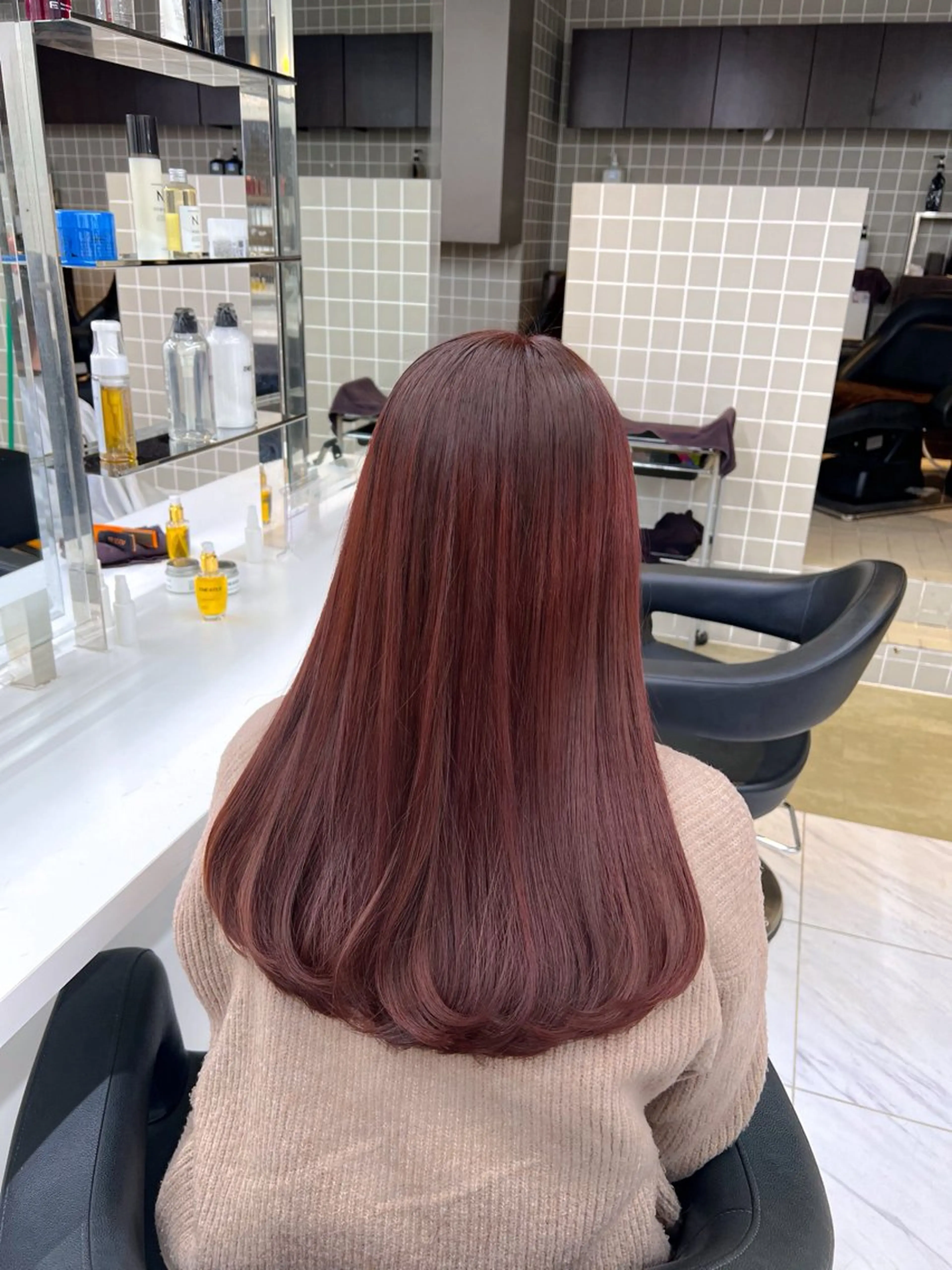 ロング カラー 💖札幌カラー 指名No.1💖玲奈のヘアスタイル