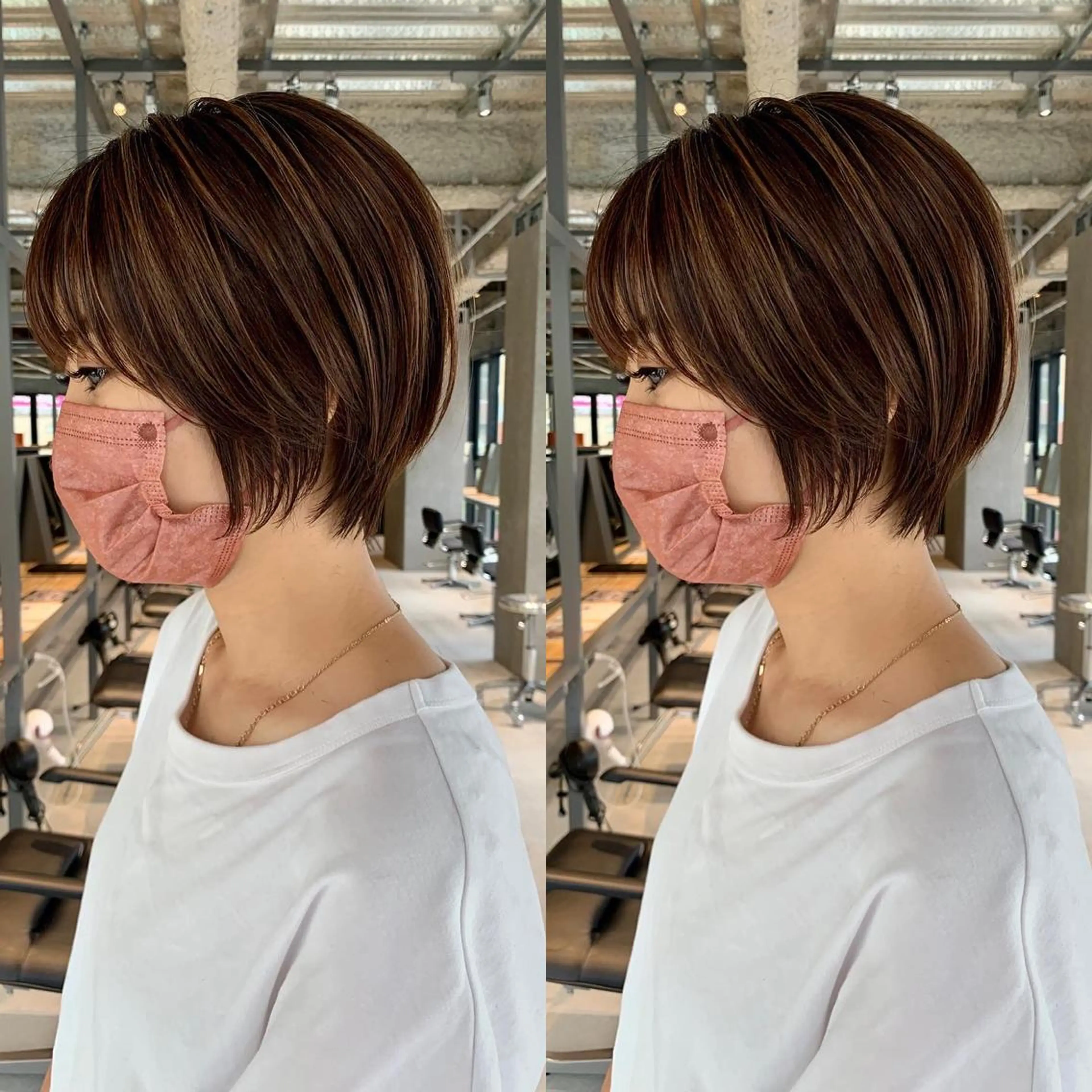 ショート カット ヘアカラー トリートメント ITbyALBUM八王子所属・リョウ/ショート /ハイトーン/八王子のヘアスタイル