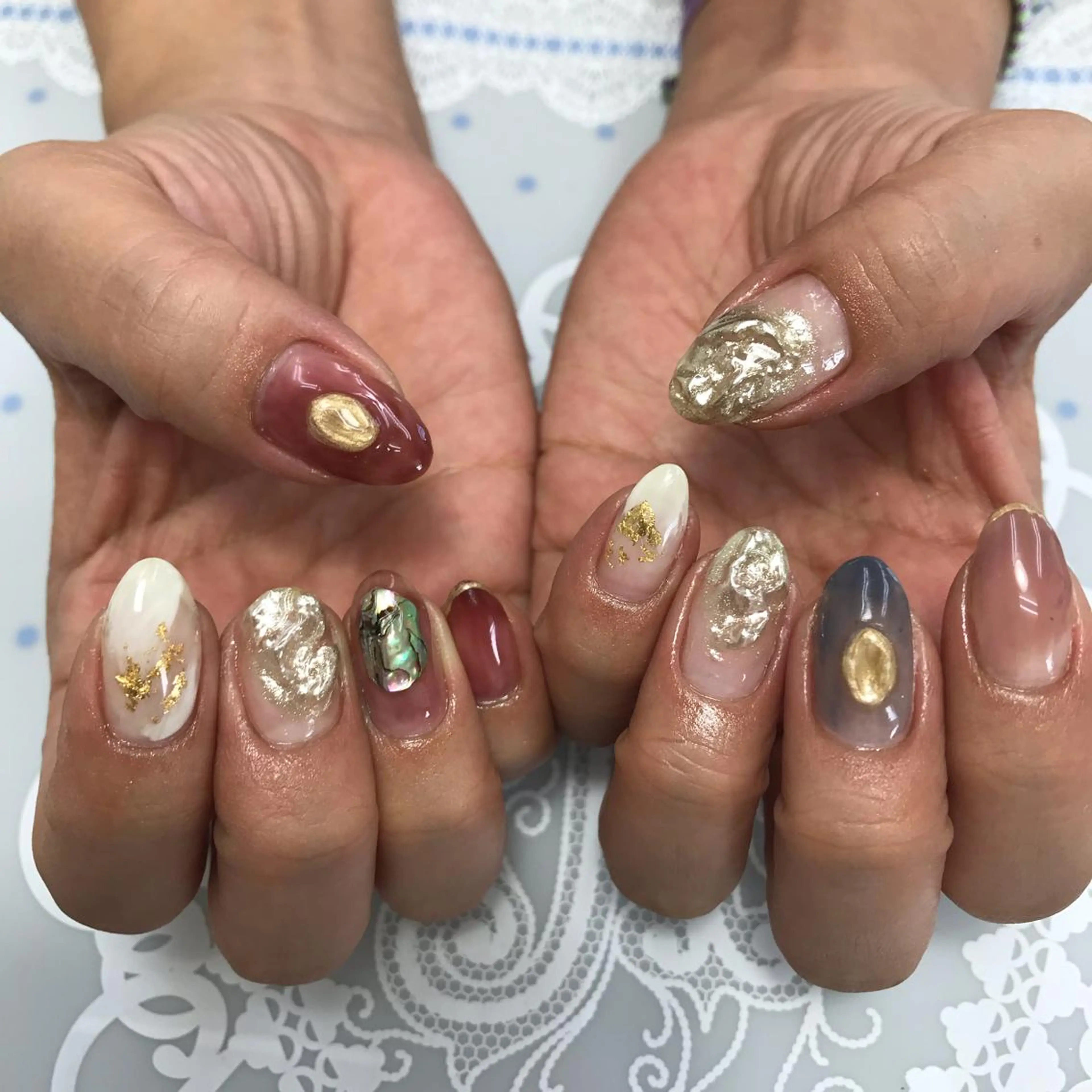 ネイル ハンドネイル nail salon Neigeのネイルデザイン