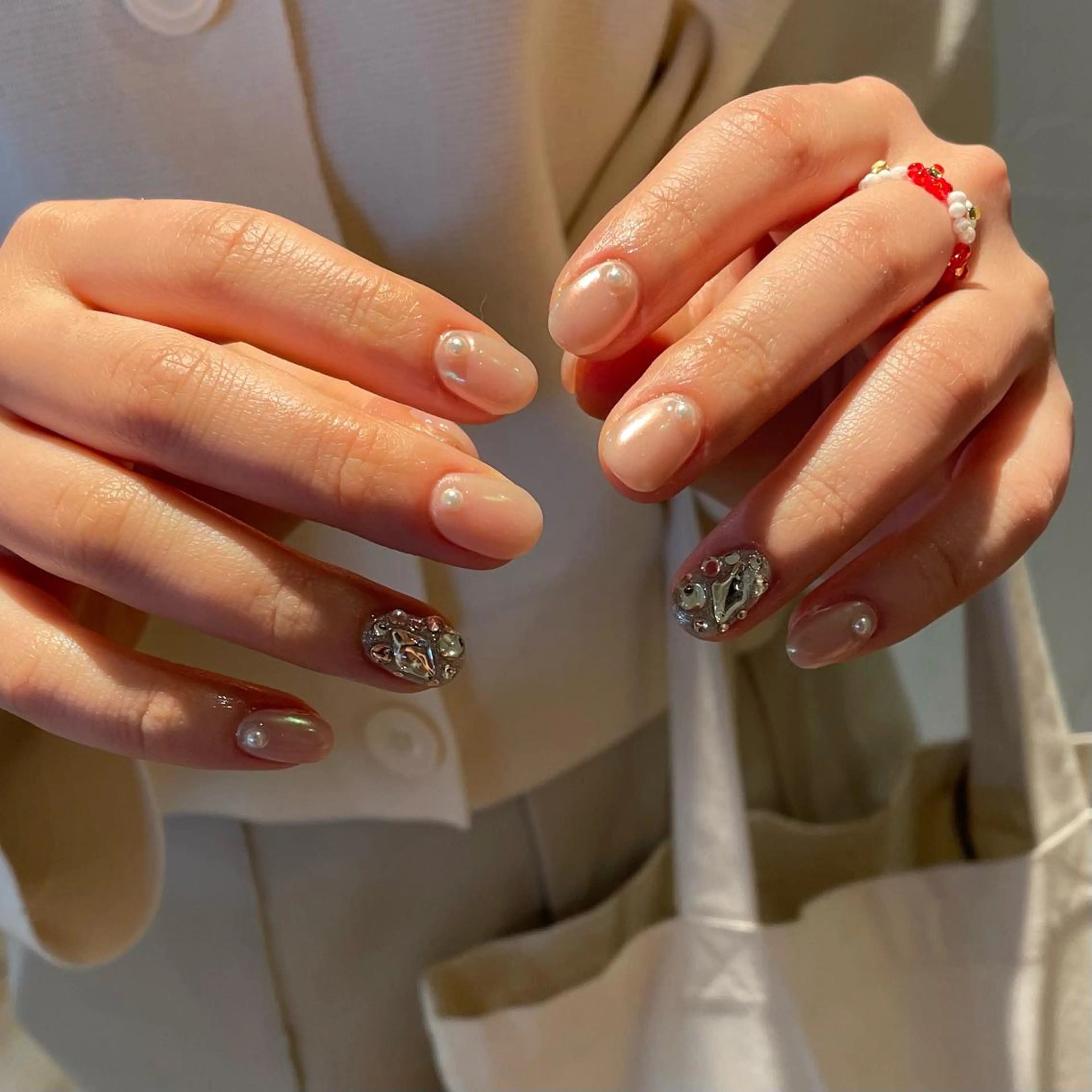 ネイル ハンドネイル 新井 ひなののネイルデザイン