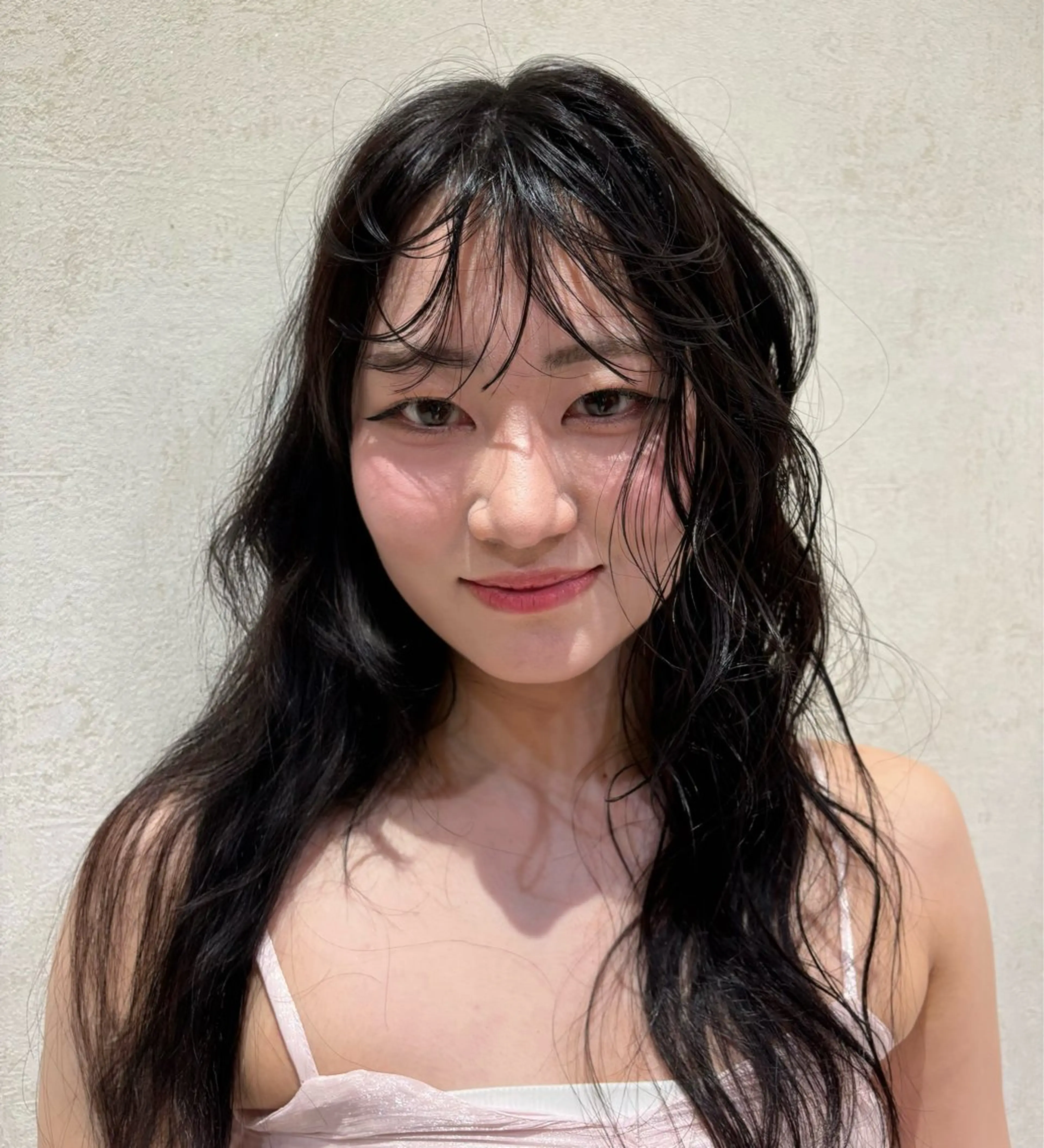 ロング レイヤー/ベージュ/ Yurika🐝🤎のヘアスタイル