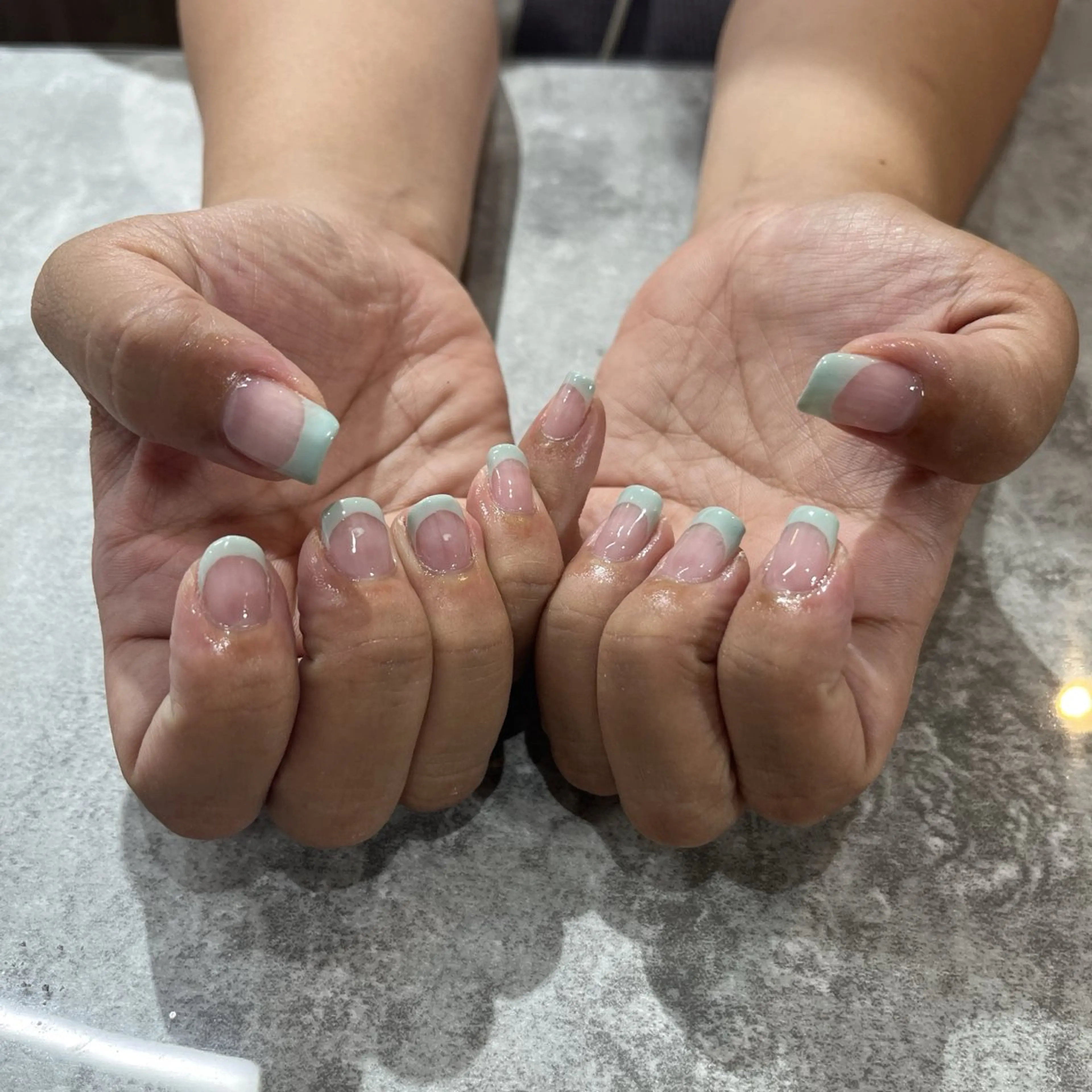 ネイル ハンドネイル 大島 玲奈のネイルデザイン