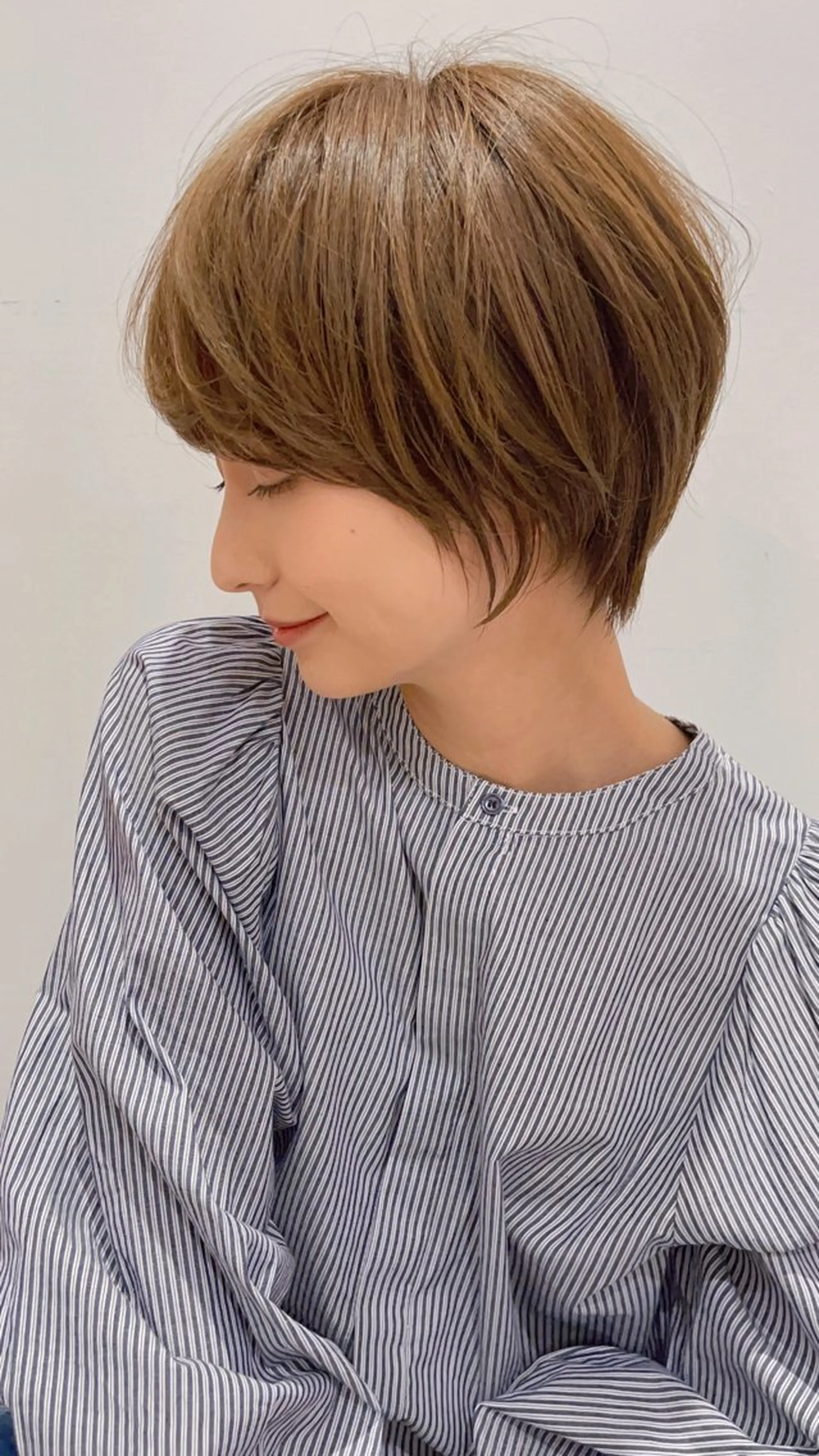 ショート カラー パーマ ヘアアレンジ ショートボブ ボブ ショートヘア カット ヘアカラー トリートメント 髪質改善/韓国風 レイヤー/田村祐樹のヘアスタイル