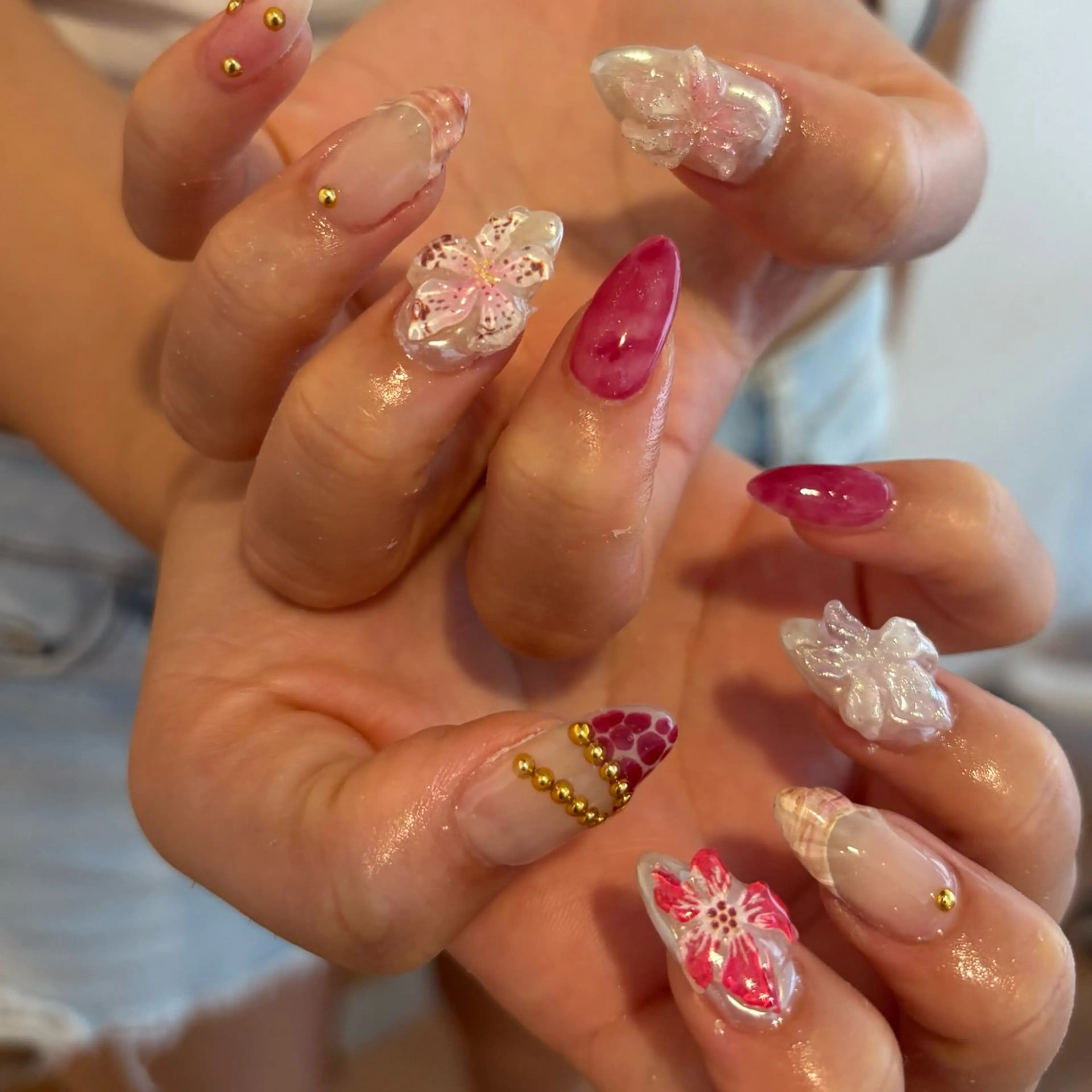 ネイル ハンドネイル フットネイル yuri / 個性派nailのネイルデザイン