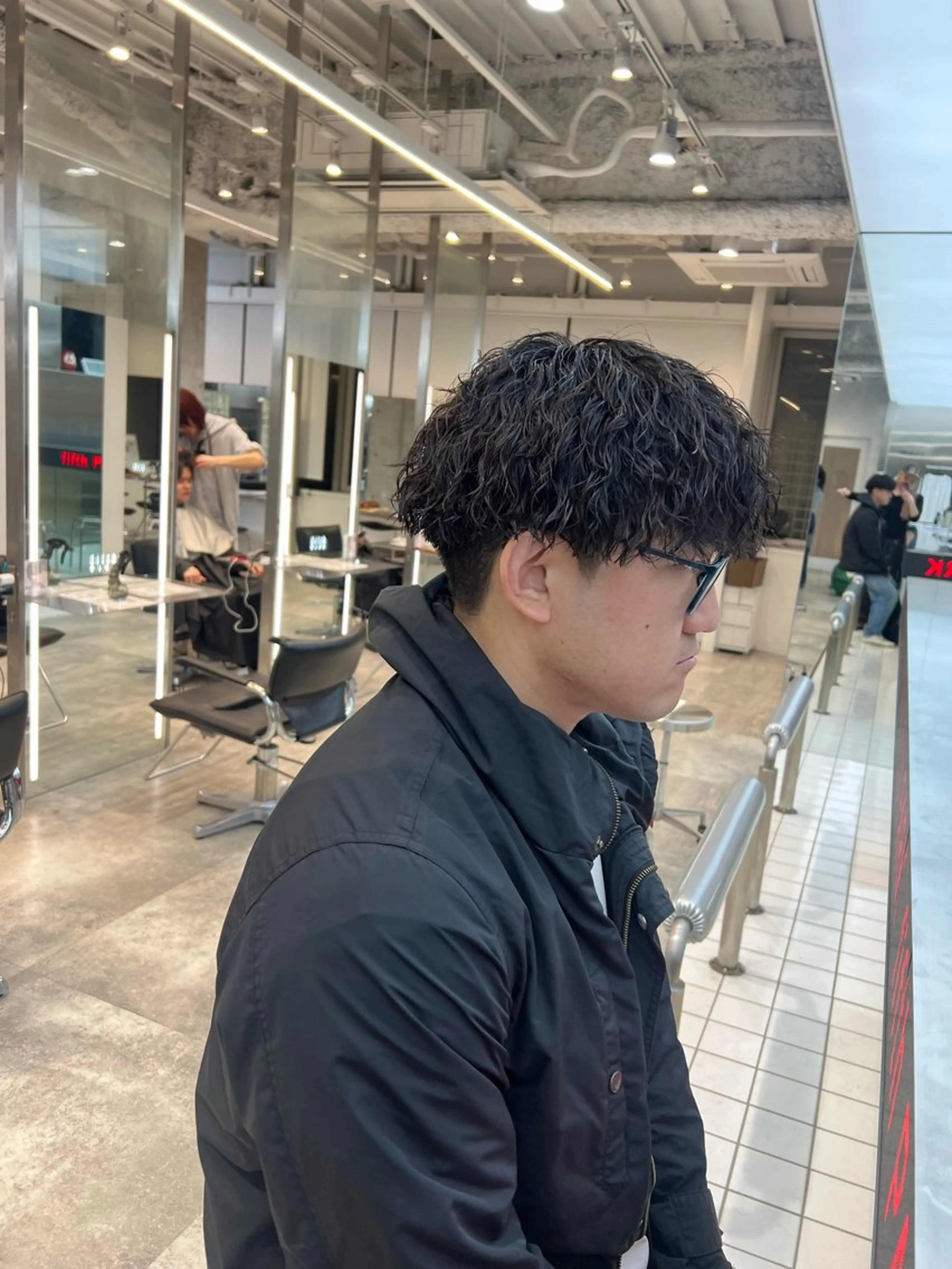 パーマ メンズ fifth PARK所属・fifth PARK HIN★T★のヘアスタイル