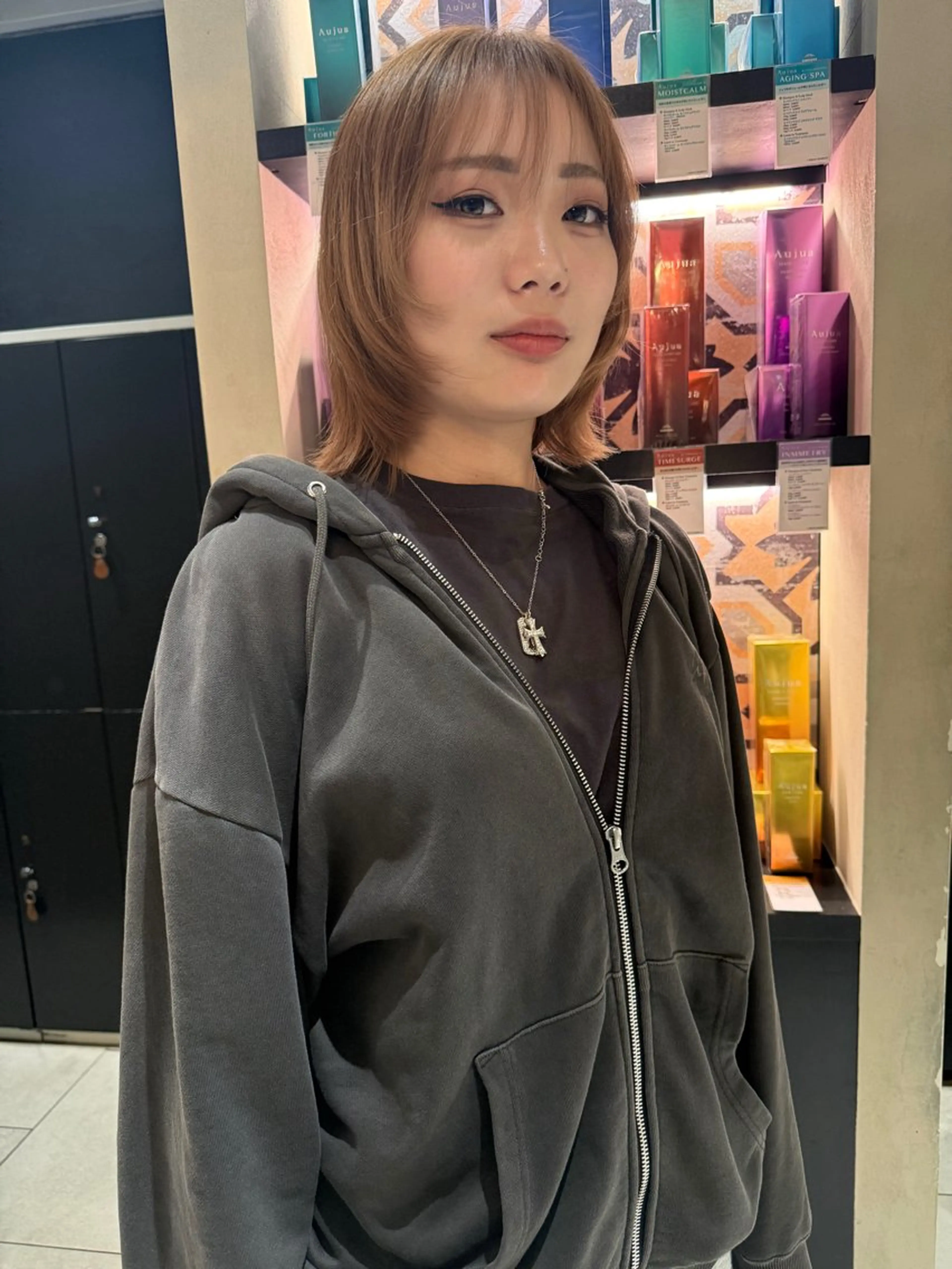 ミディアム ウルフカット rin☆ 立川のヘアスタイル