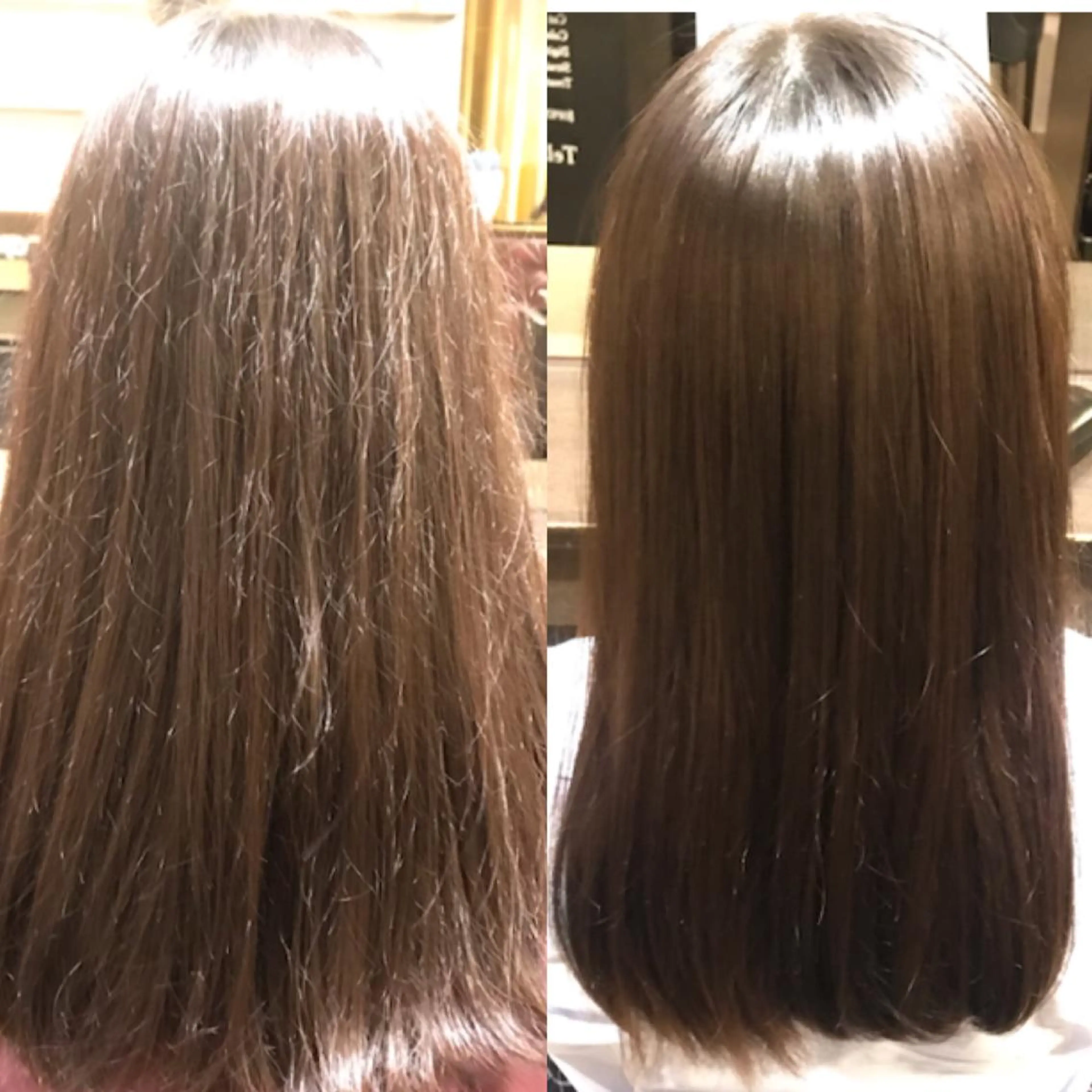 ロング 縮毛矯正専門店店長 佐々木動画モデル募集のヘアスタイル