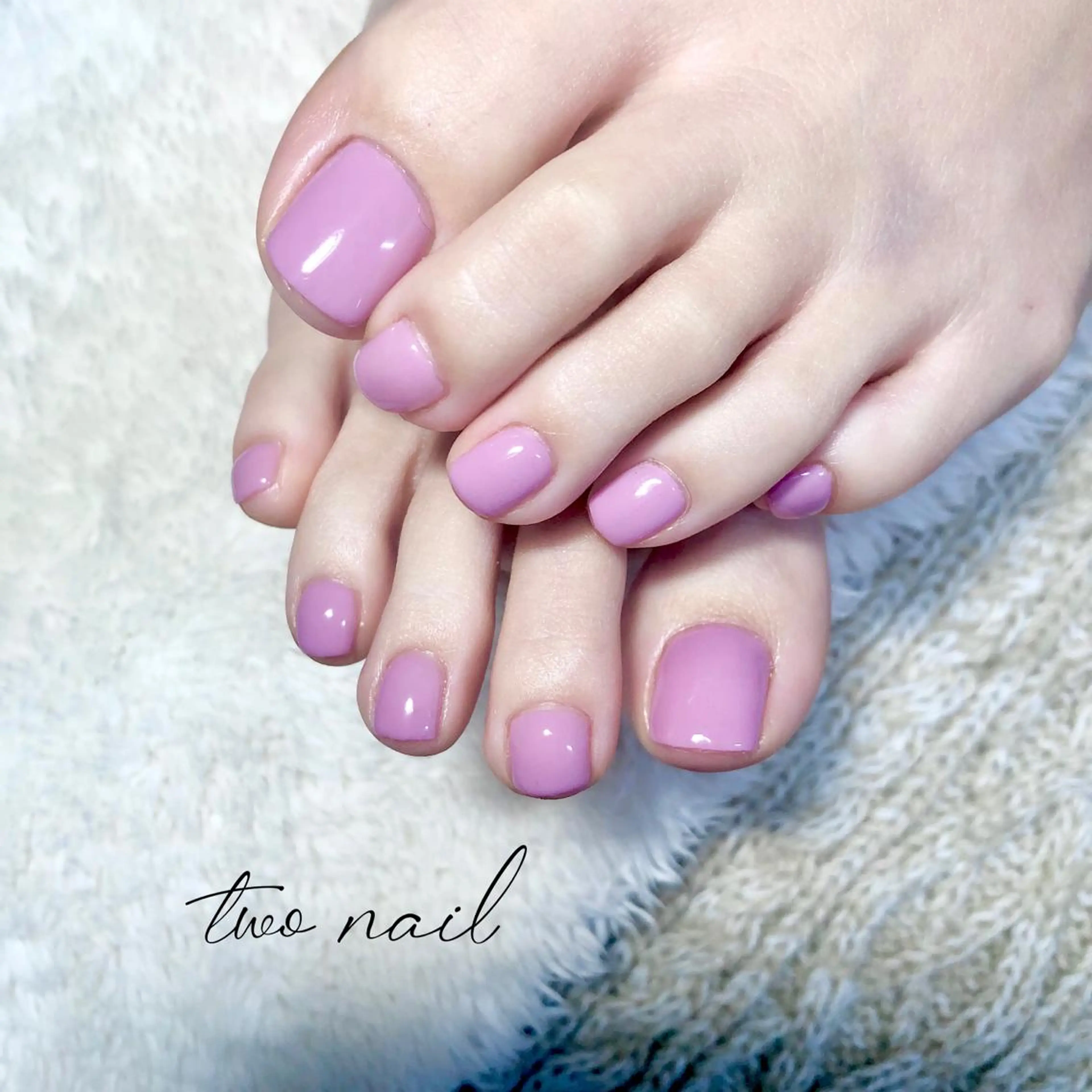 ネイル アートネイル フットネイル ハート ニュアンスネイル ホワイト フットネイル two nailのネイルデザイン