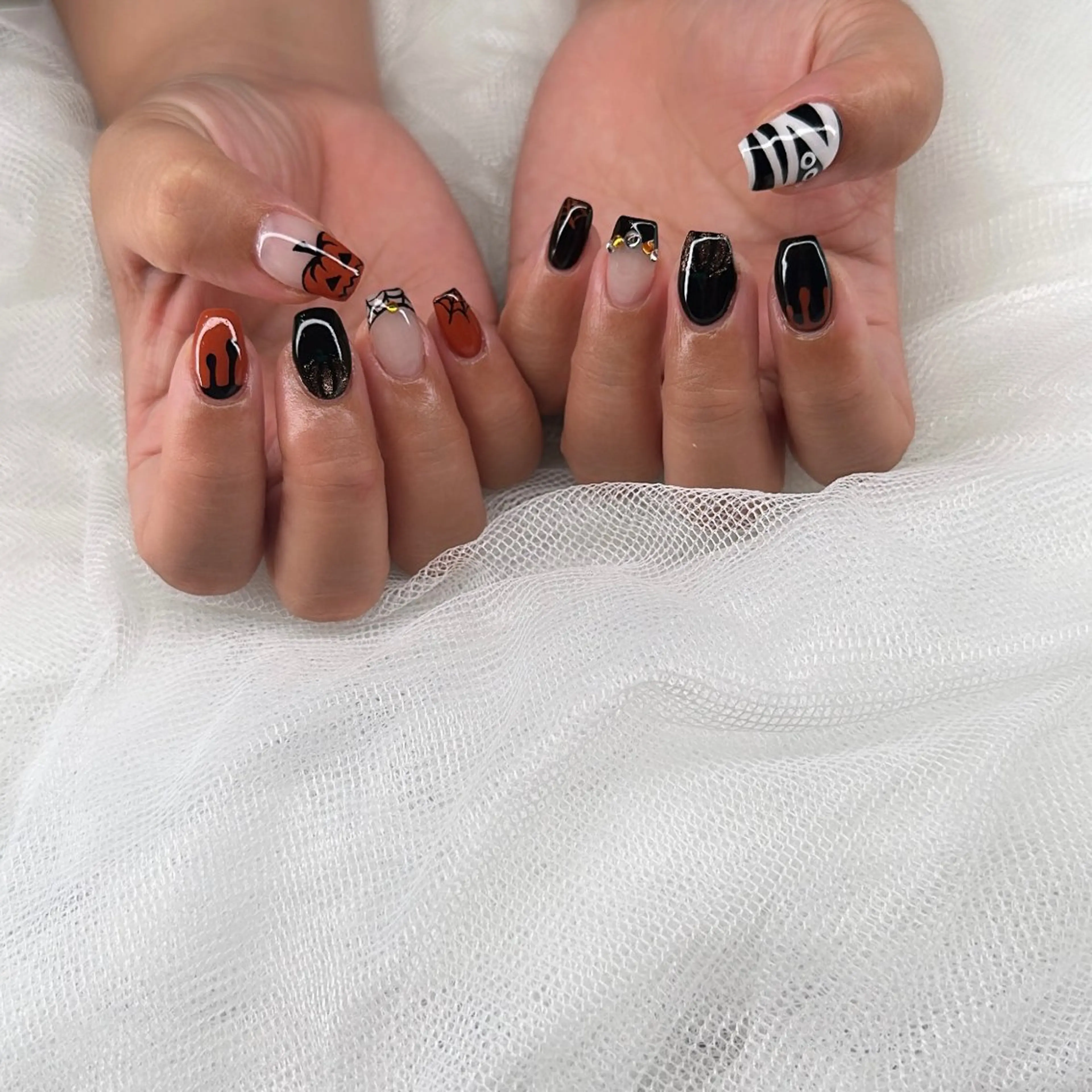 ネイル ハロウィン eub. kanamoriのネイルデザイン