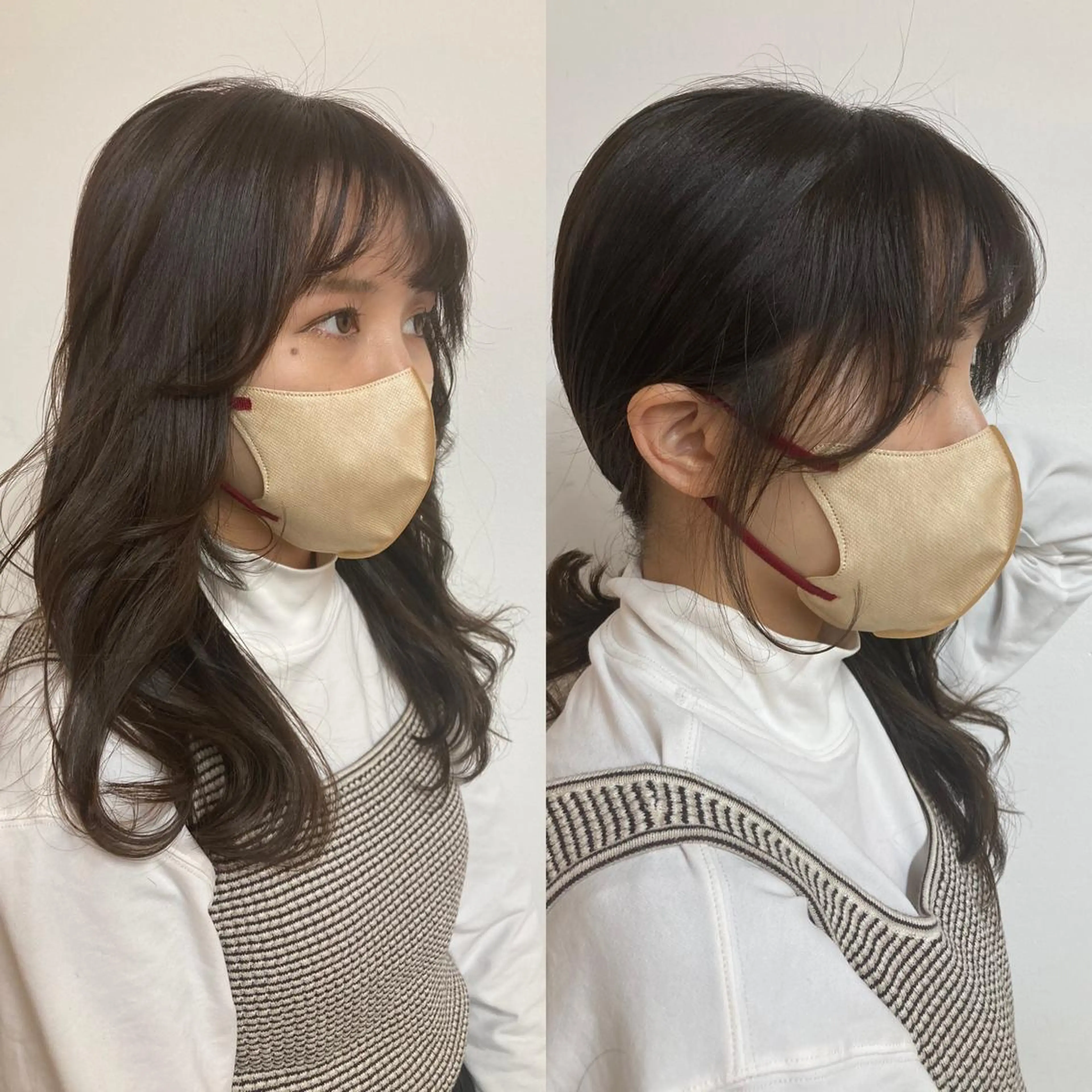 セミロング カラー カット ヘアカラー トリートメント ヘアセット ✂️似合わせの魔術師 石田一樹✂️のヘアスタイル