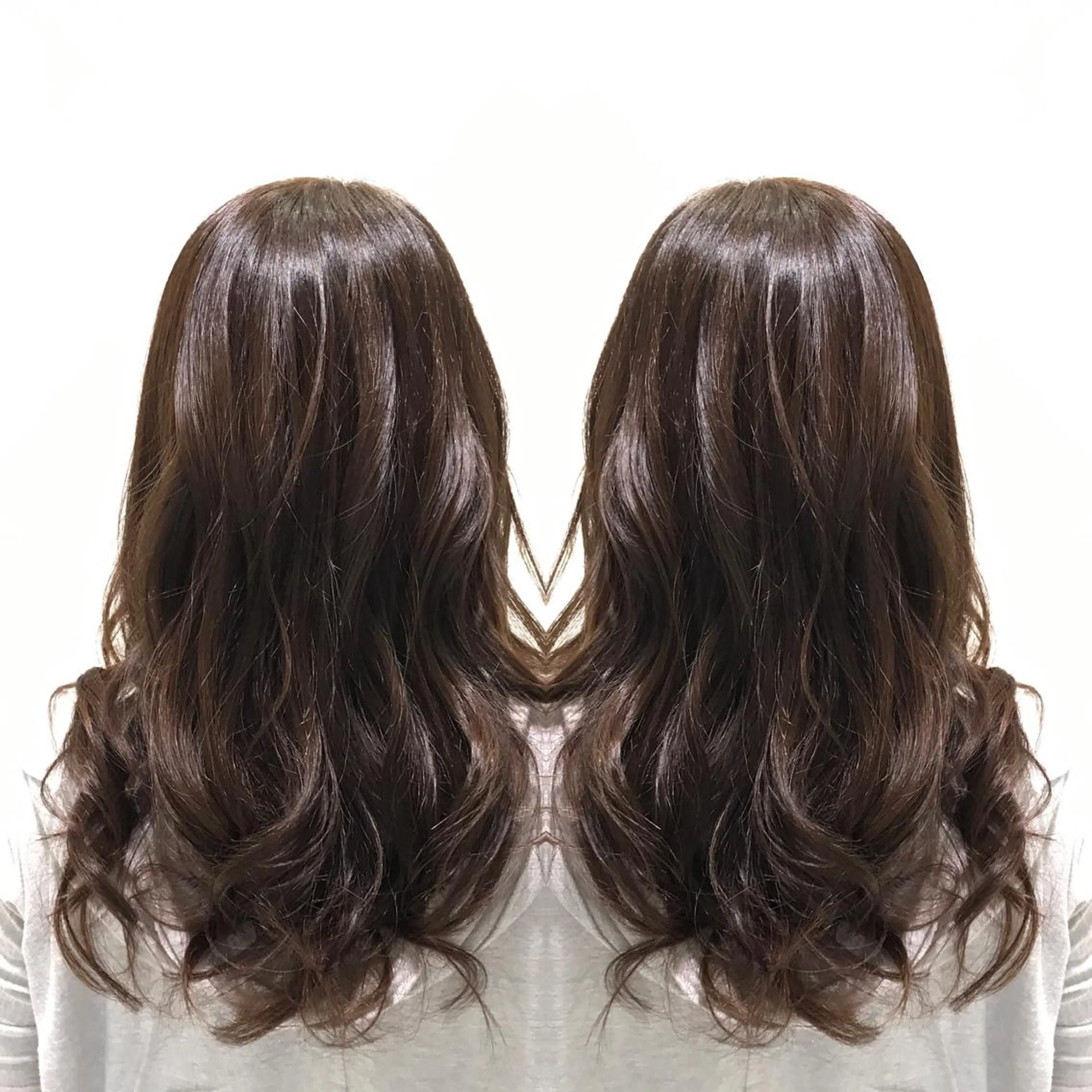 セミロング カラー ヘアアレンジ ⭐️髪質改善⭐️ フジヒサゴウタのヘアスタイル