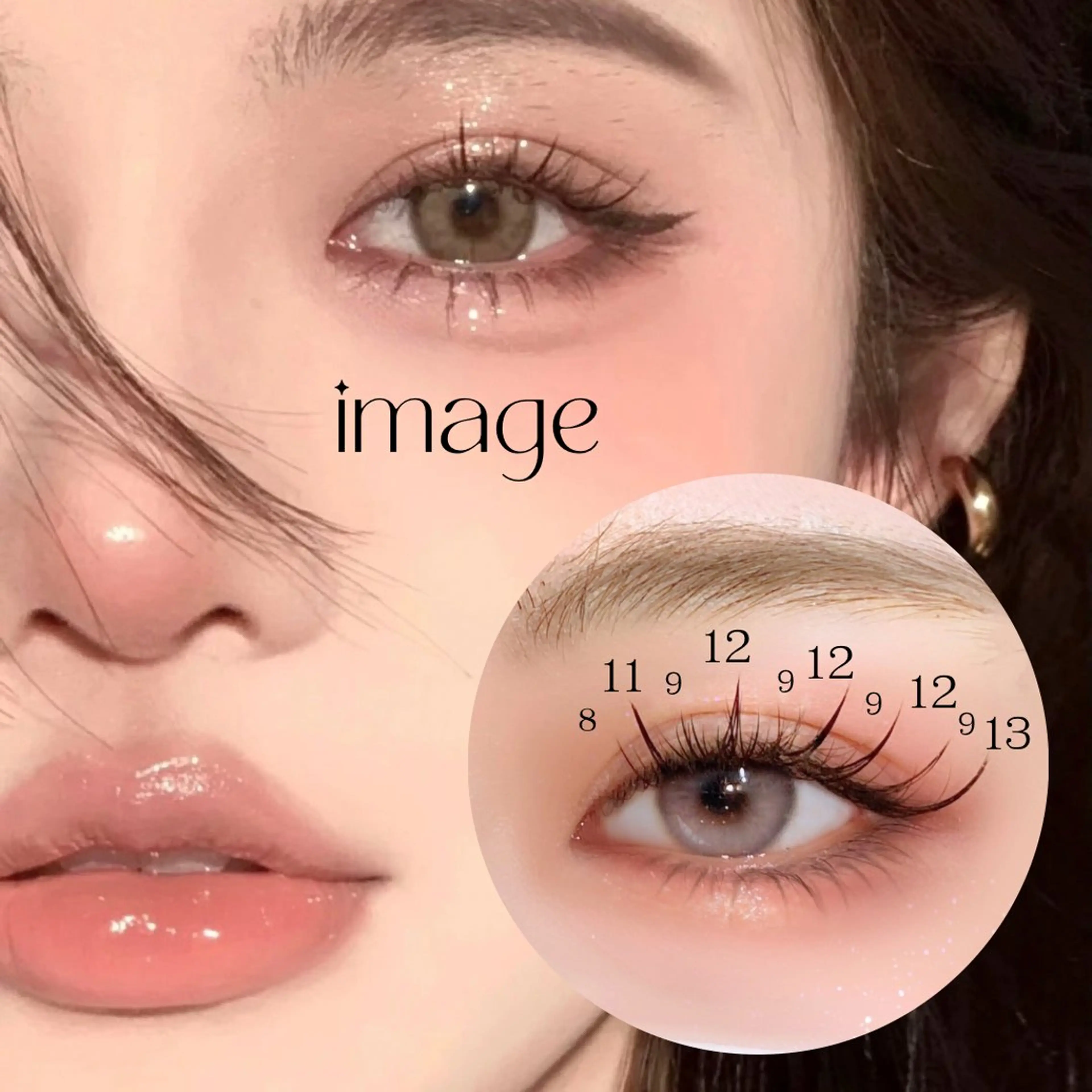 マツエク・マツパ RUMéL Natsumiのマツエク・マツパデザイン