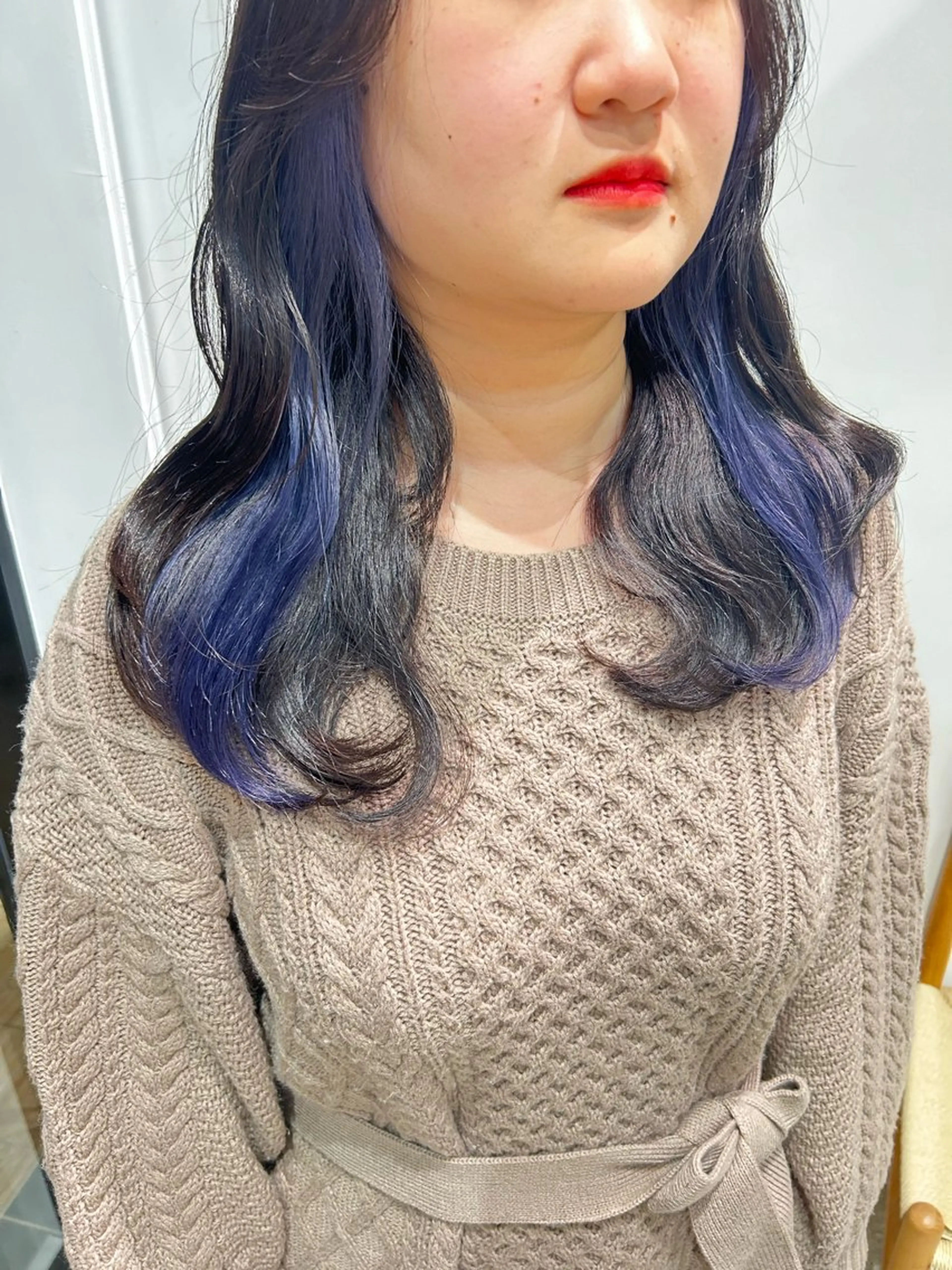 ロング カラー ヘアアレンジ ブリーチ カット ヘアカラー トリートメント yuka .のヘアスタイル