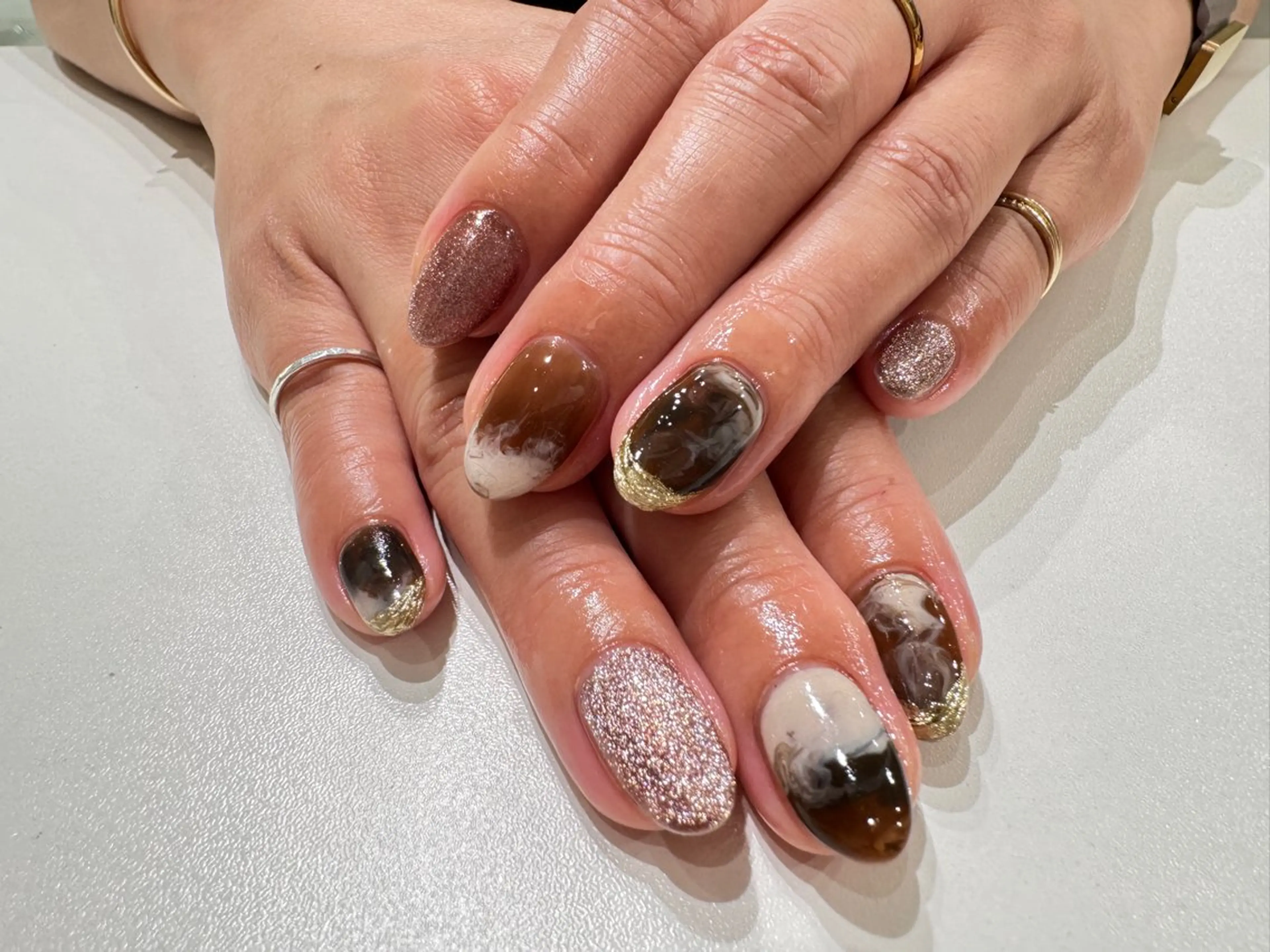 ネイル 🩵NORIKO 上品ネイルが得意🩵のネイルデザイン