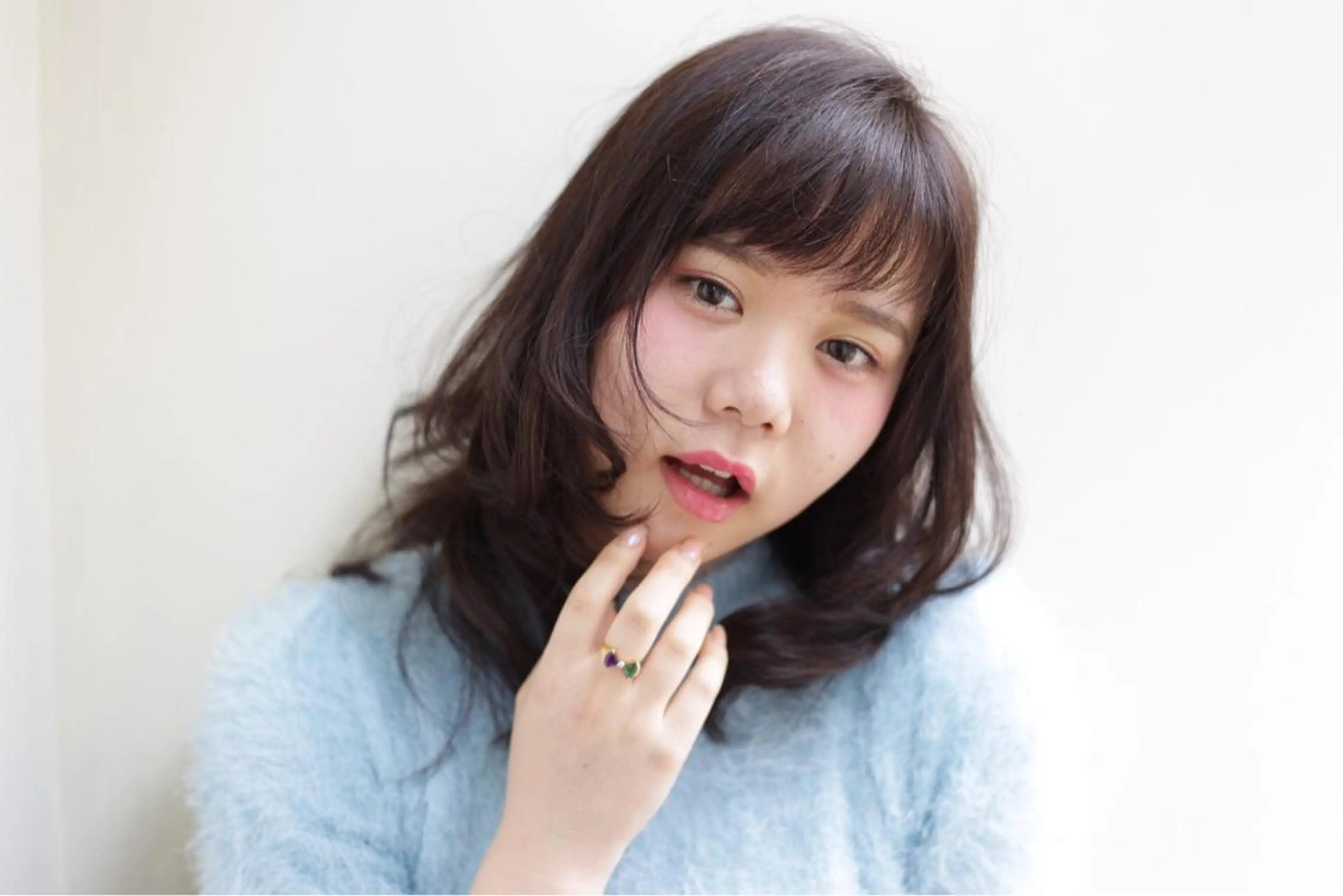 ミディアム タジマ ヤスヒサのヘアスタイル