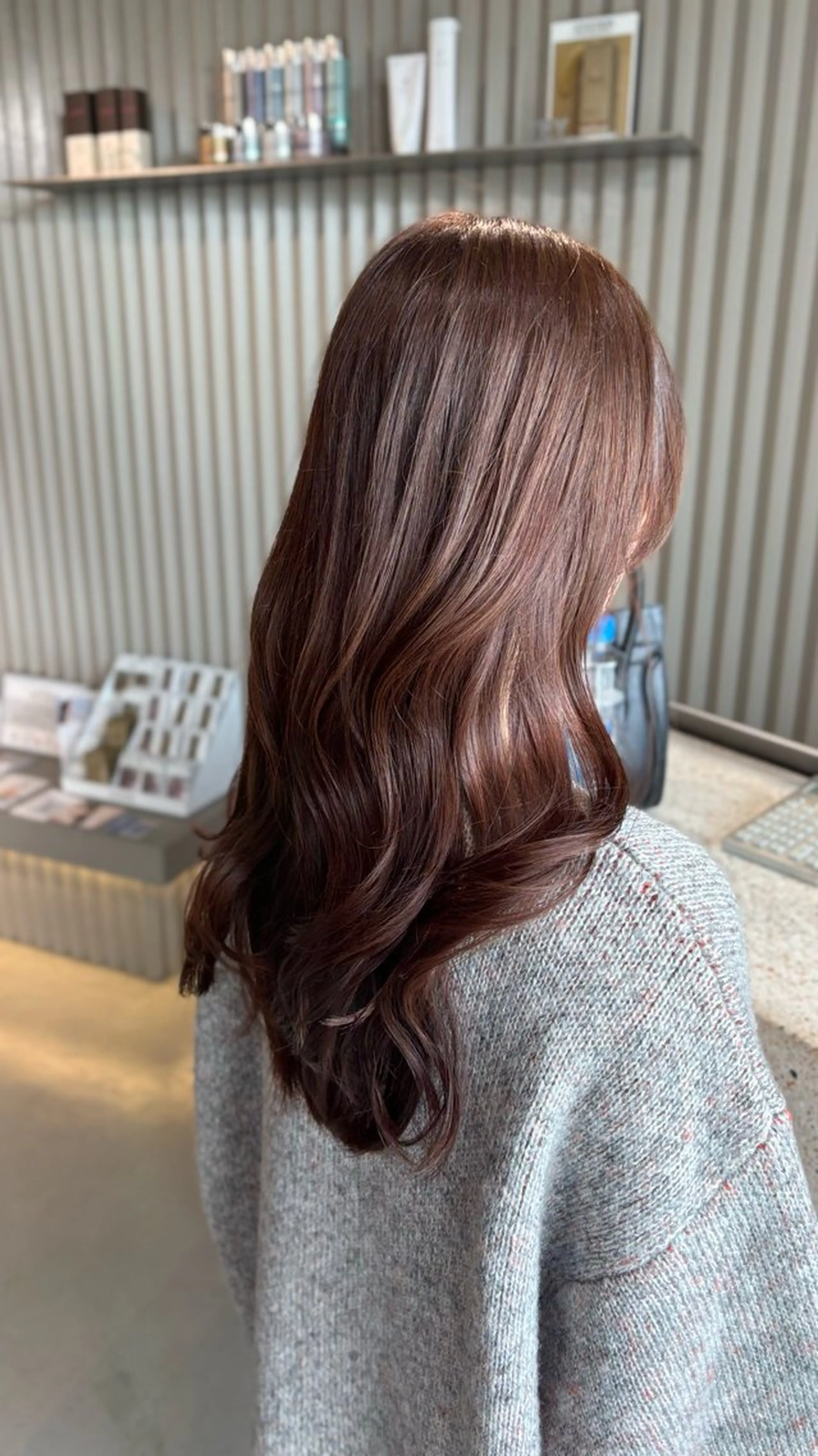 ロング 岐阜1番韓国ヘア/ 星羅/23°のヘアスタイル