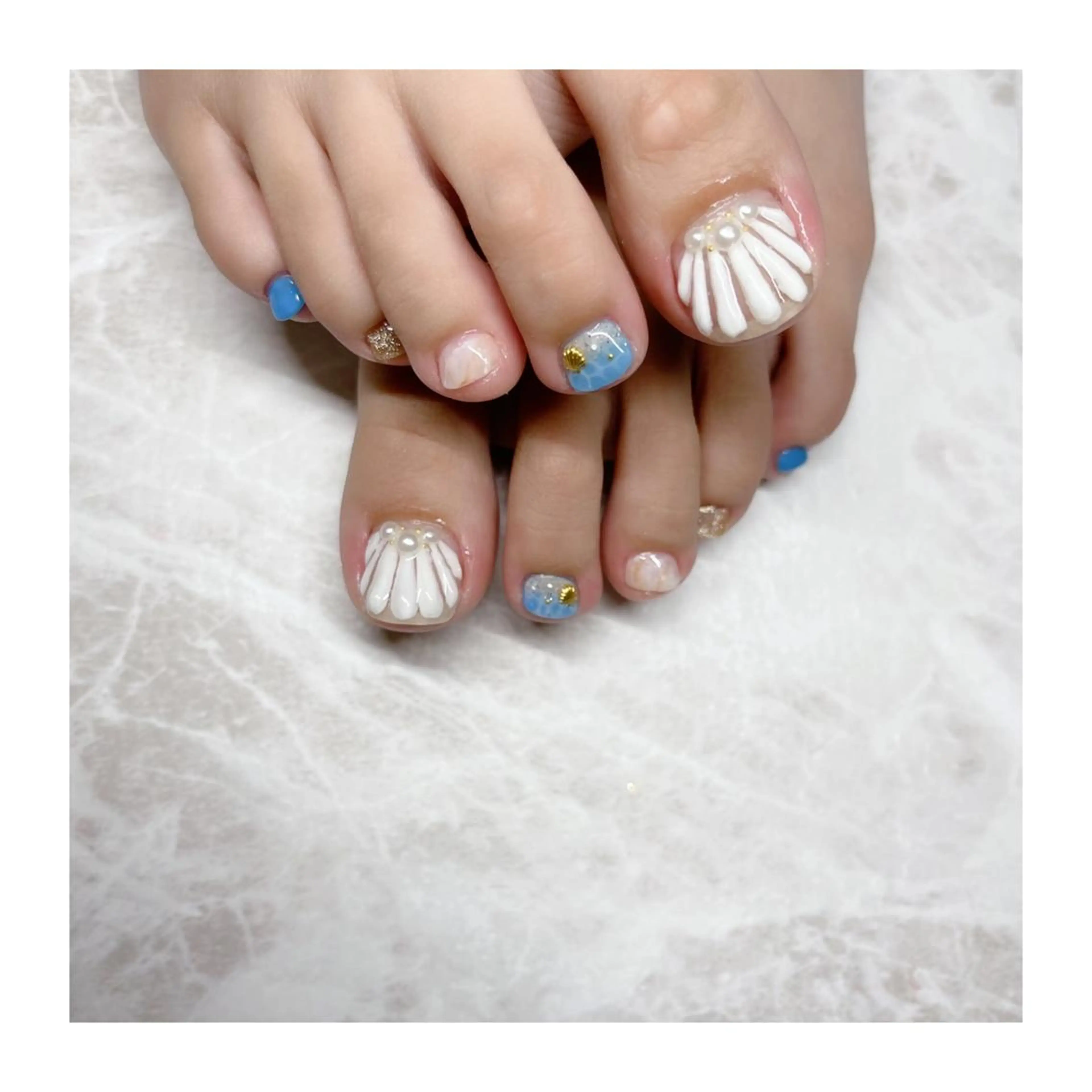 ネイル フットネイル Nailsalon -Aのネイルデザイン