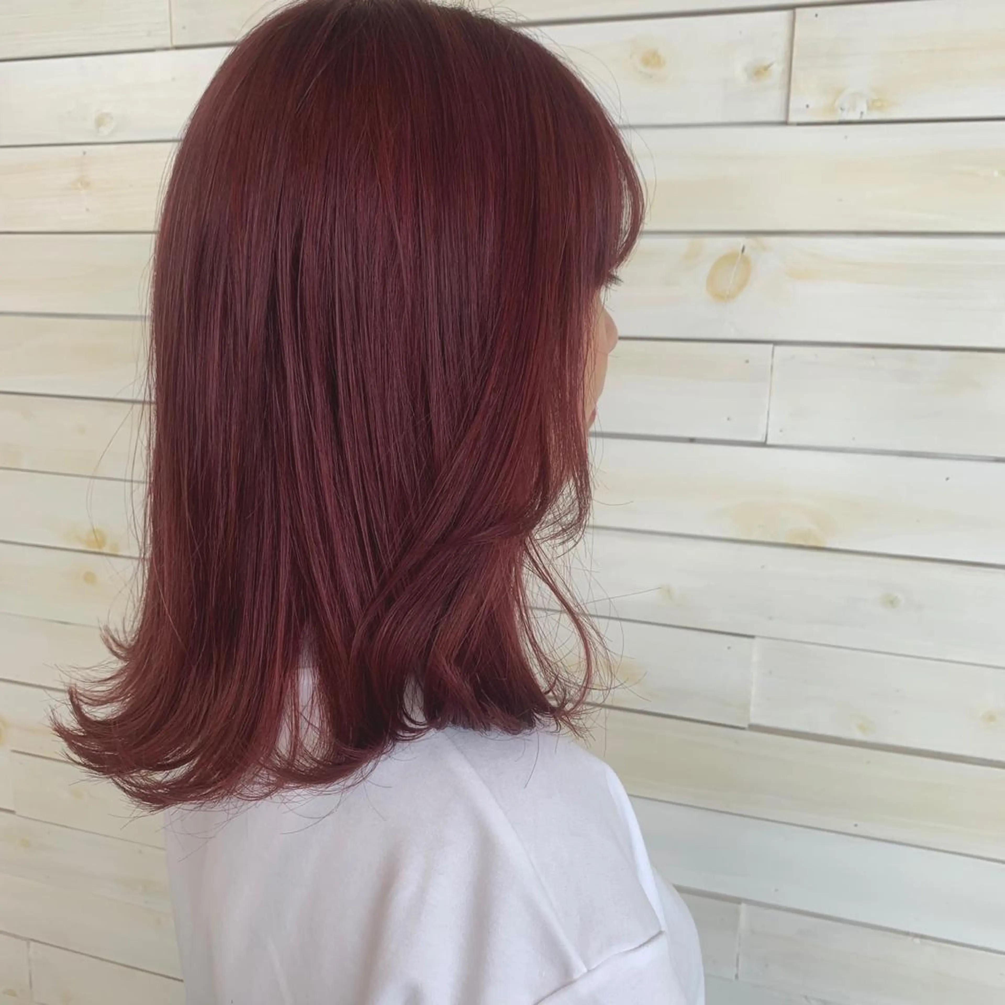 カラー 黒田瀬奈/ボブ まろやかベージュのヘアスタイル