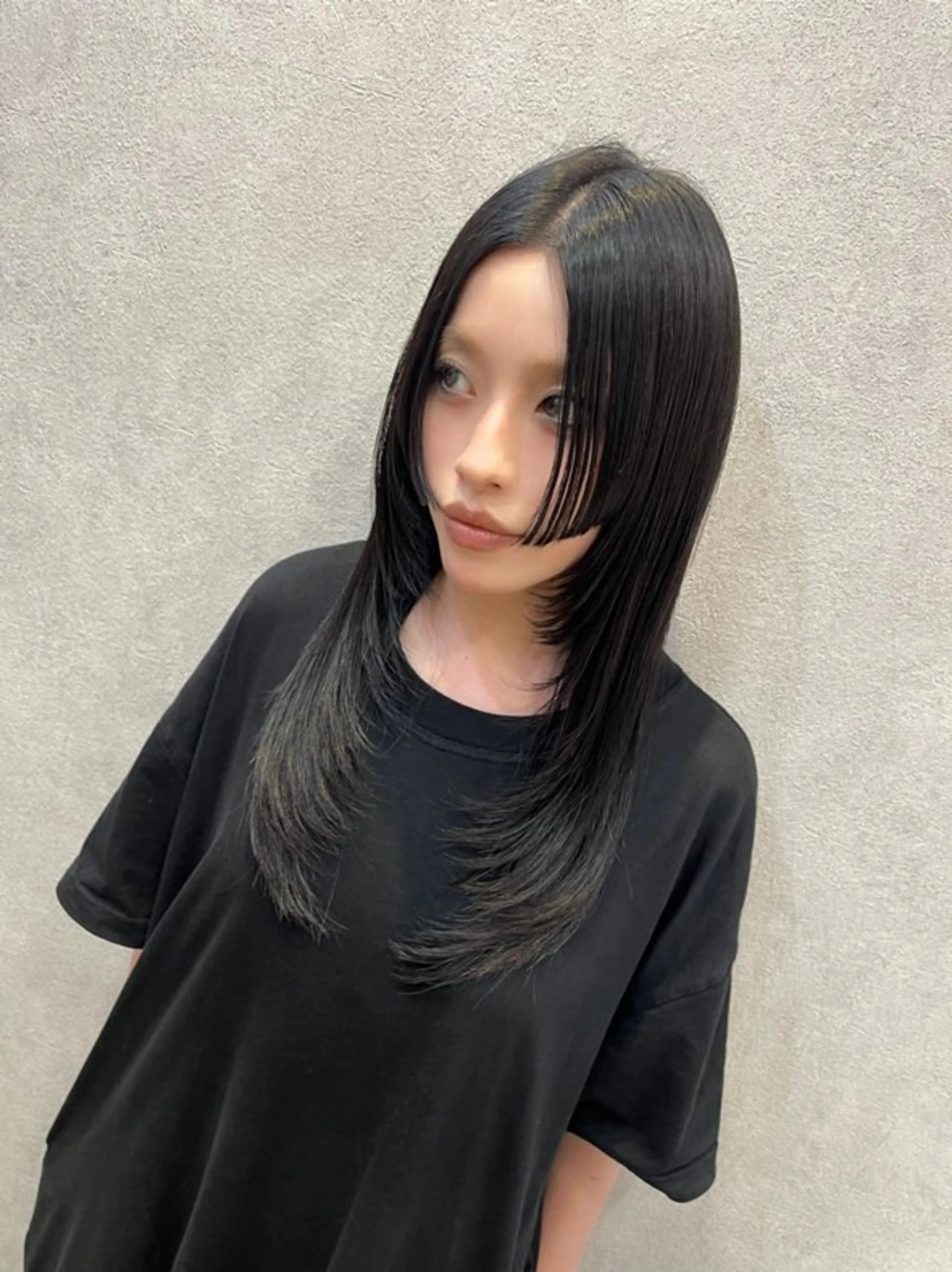 ロング ヘアアレンジ カット ヘアカラー トリートメント 平川 友理/韓国ヘア💘のヘアスタイル