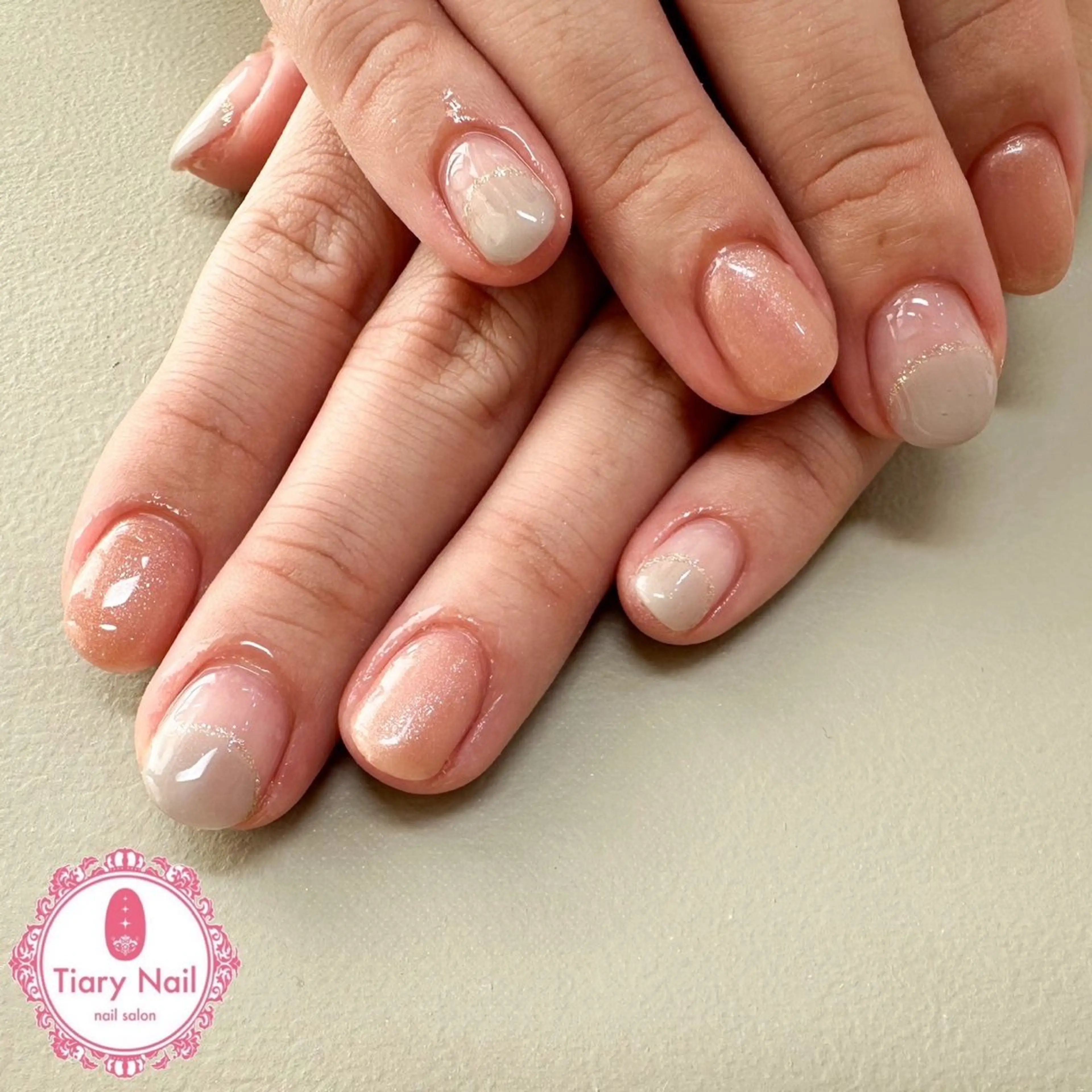 ネイル tiarynail K K🐼のネイルデザイン