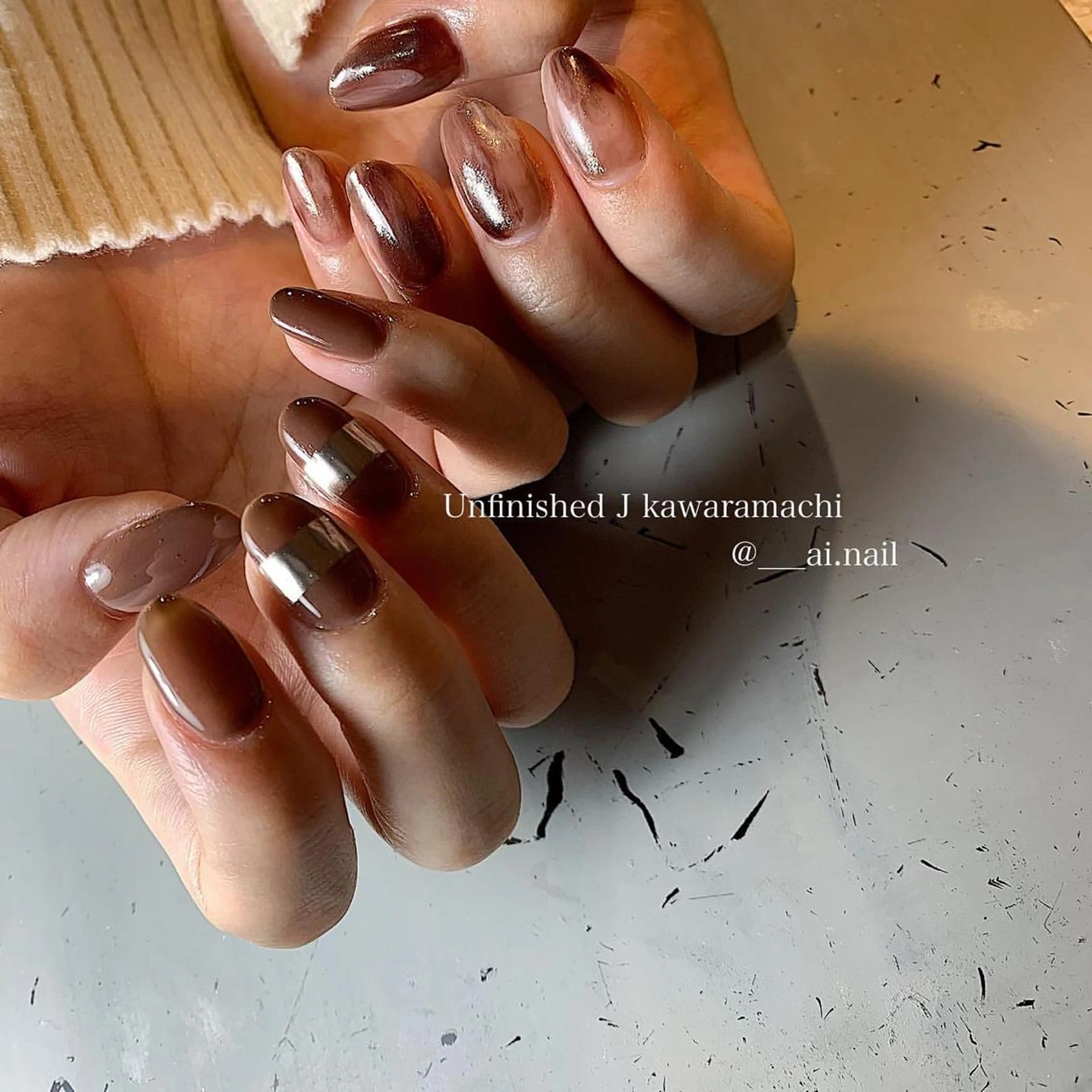 ネイル 🍃伏見 / soL nail / aiのネイルデザイン