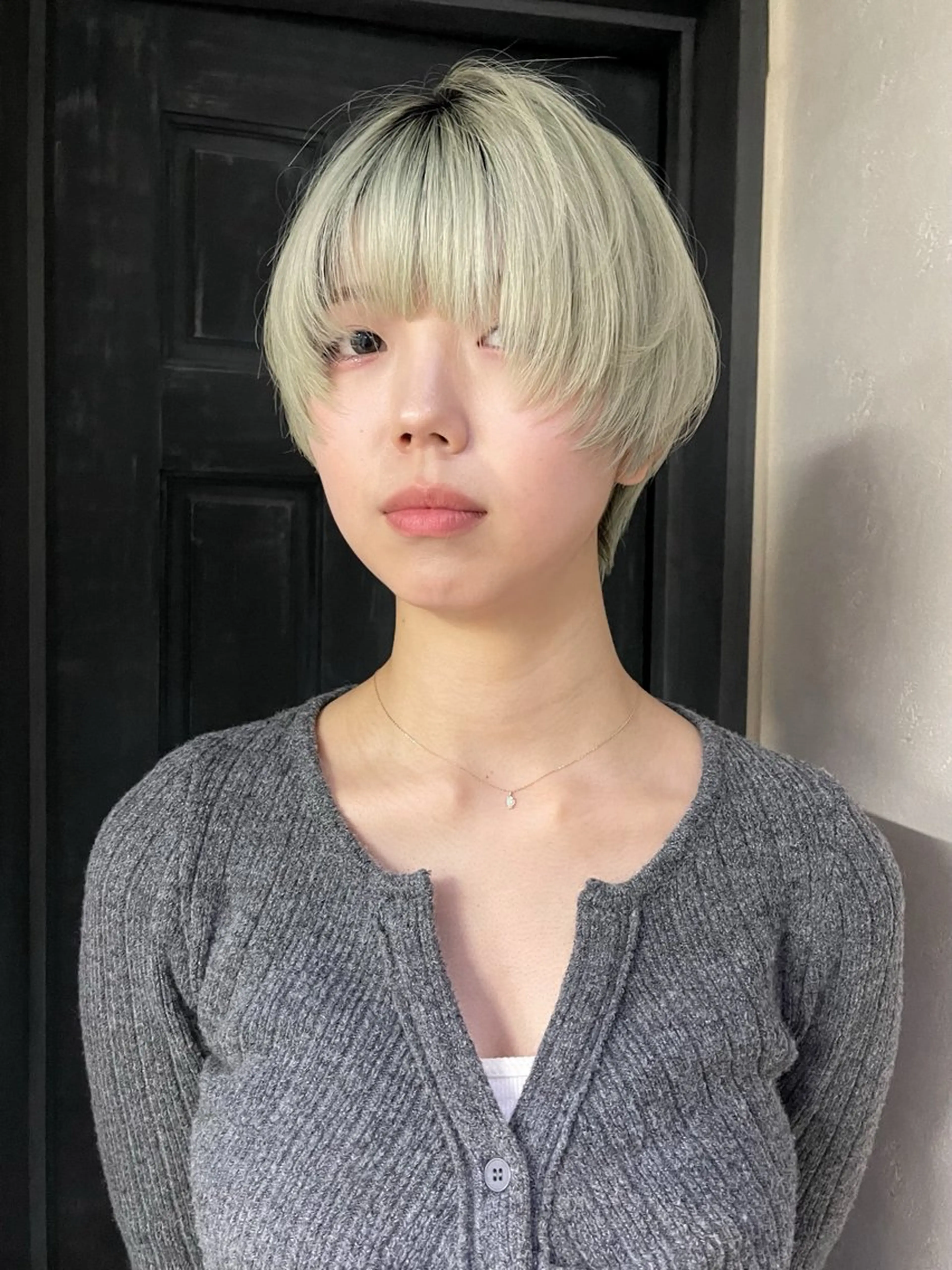 ショート カラー カット トリートメント ヘアセット 安部佑哉/ハイトーン /レイヤー/ブリーチのヘアスタイル