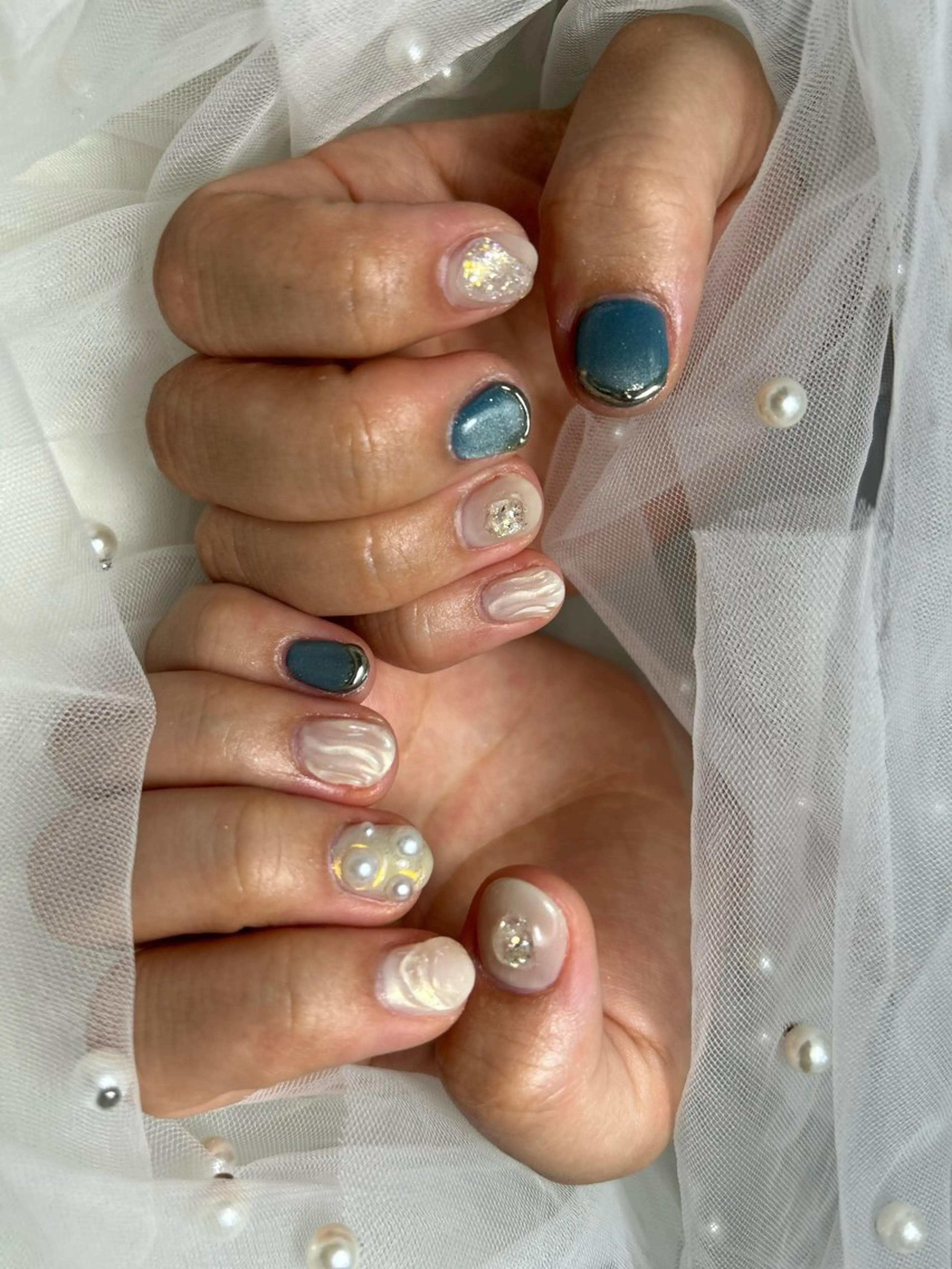 ネイル ハンドネイル フットネイル ✴︎ Delightのネイルデザイン