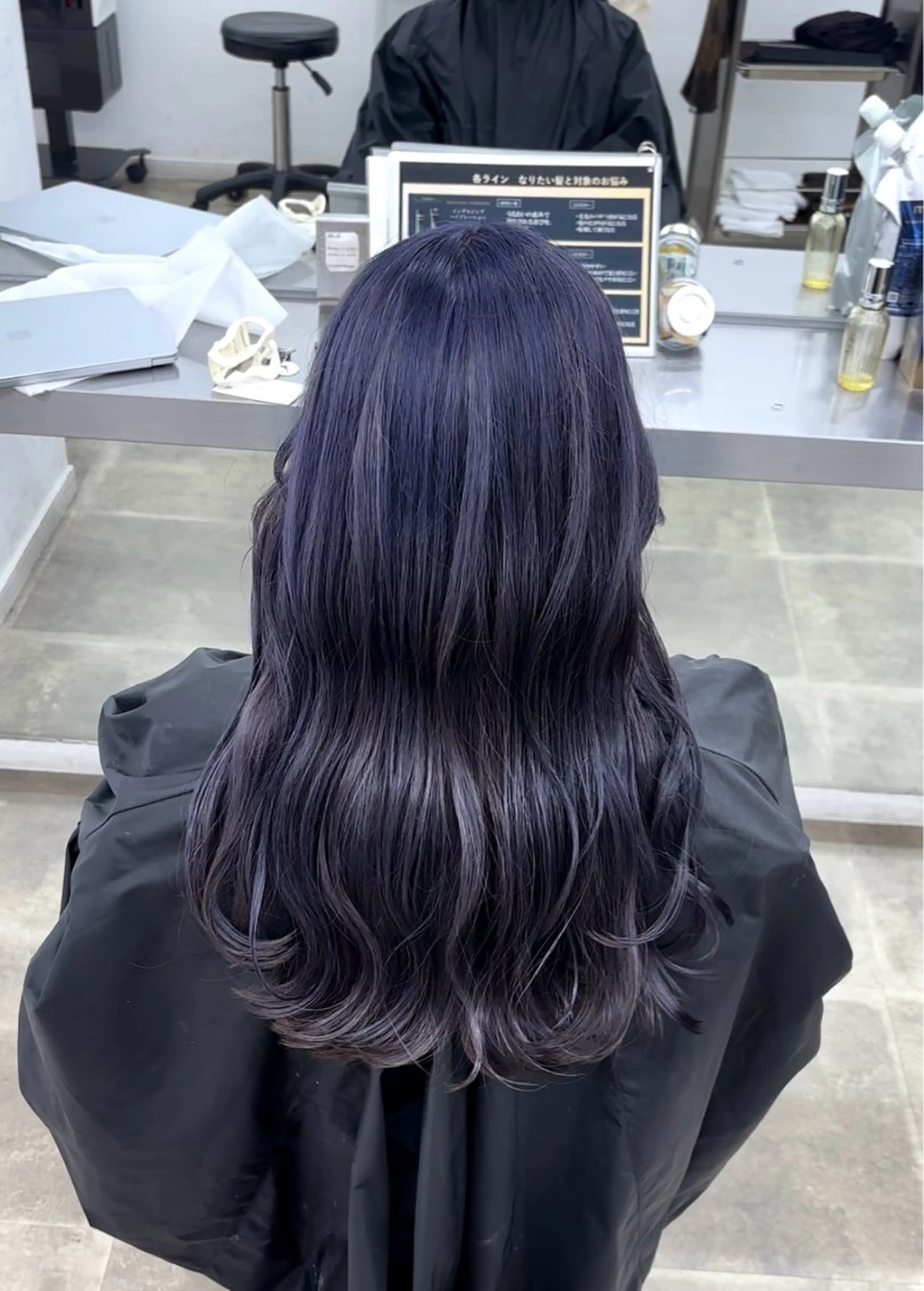 ロング カラー ヘアカラー トリートメント cope'u 本店所属・【梅田】ハッシュ /デザインカラーのヘアスタイル