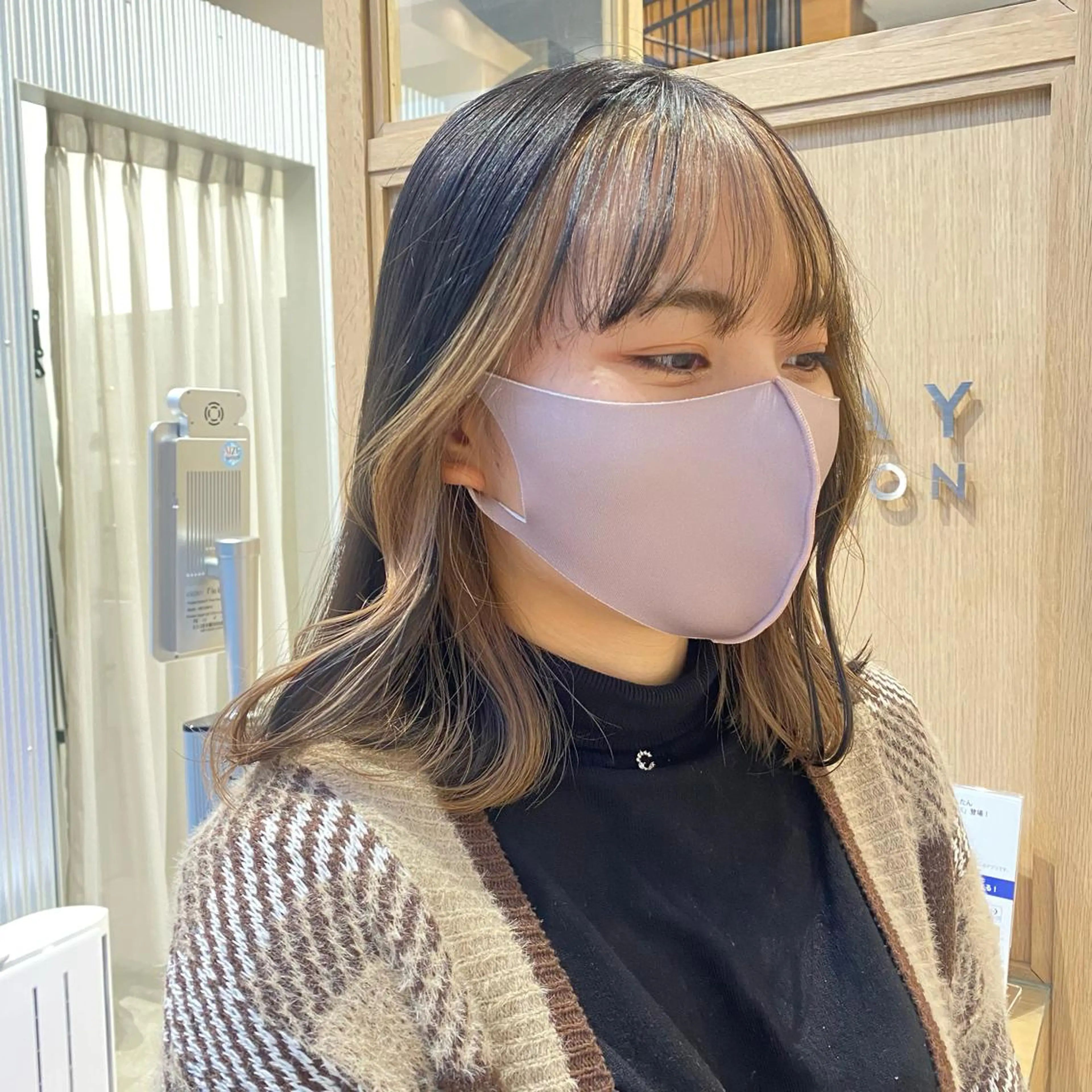 ミディアム カラー ヘアアレンジ 完全💗マンツーマン marinのヘアスタイル