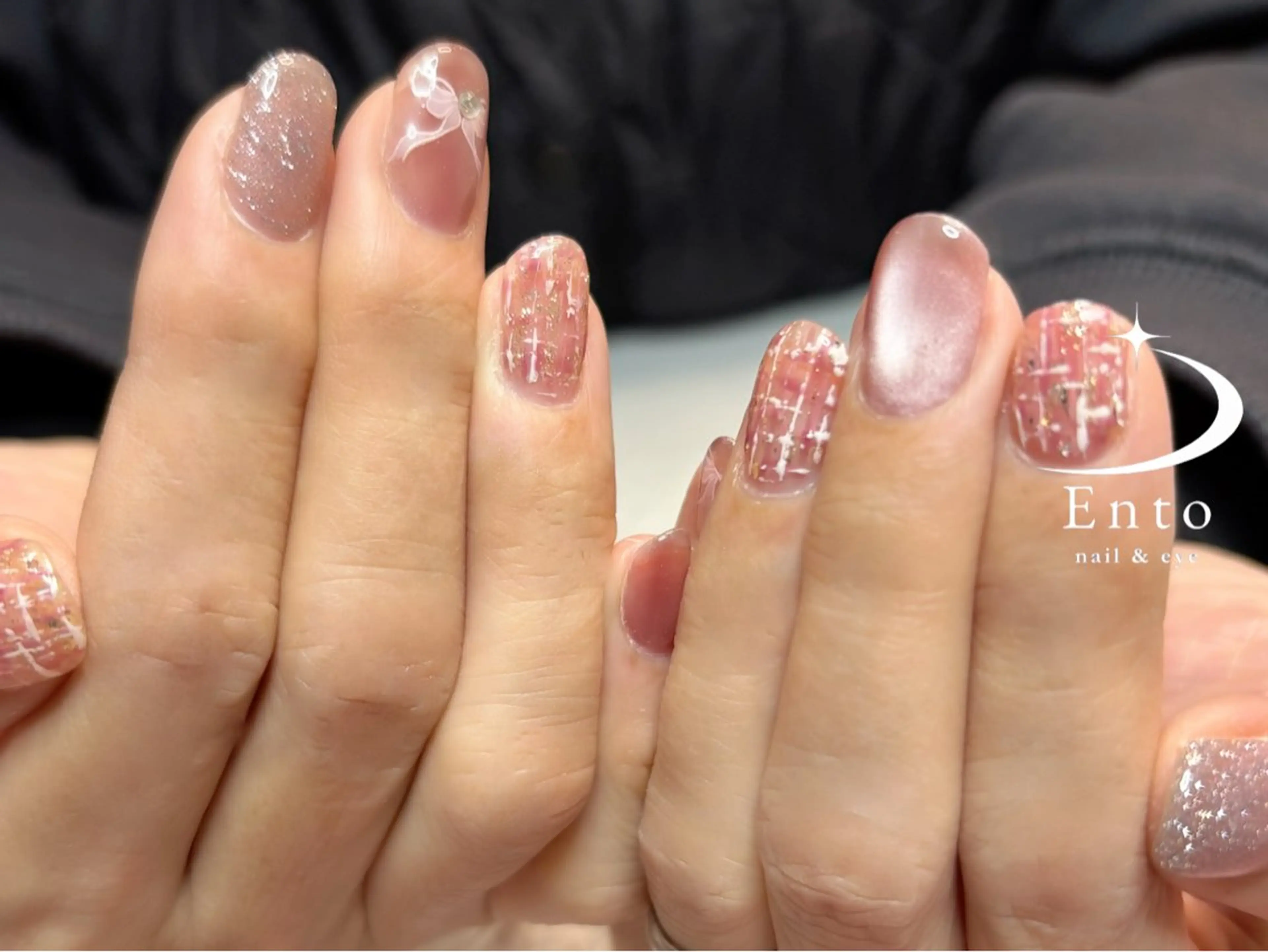 ネイル ハンドネイル ハンドケア Ento nail&eyeのマツエク・マツパデザイン