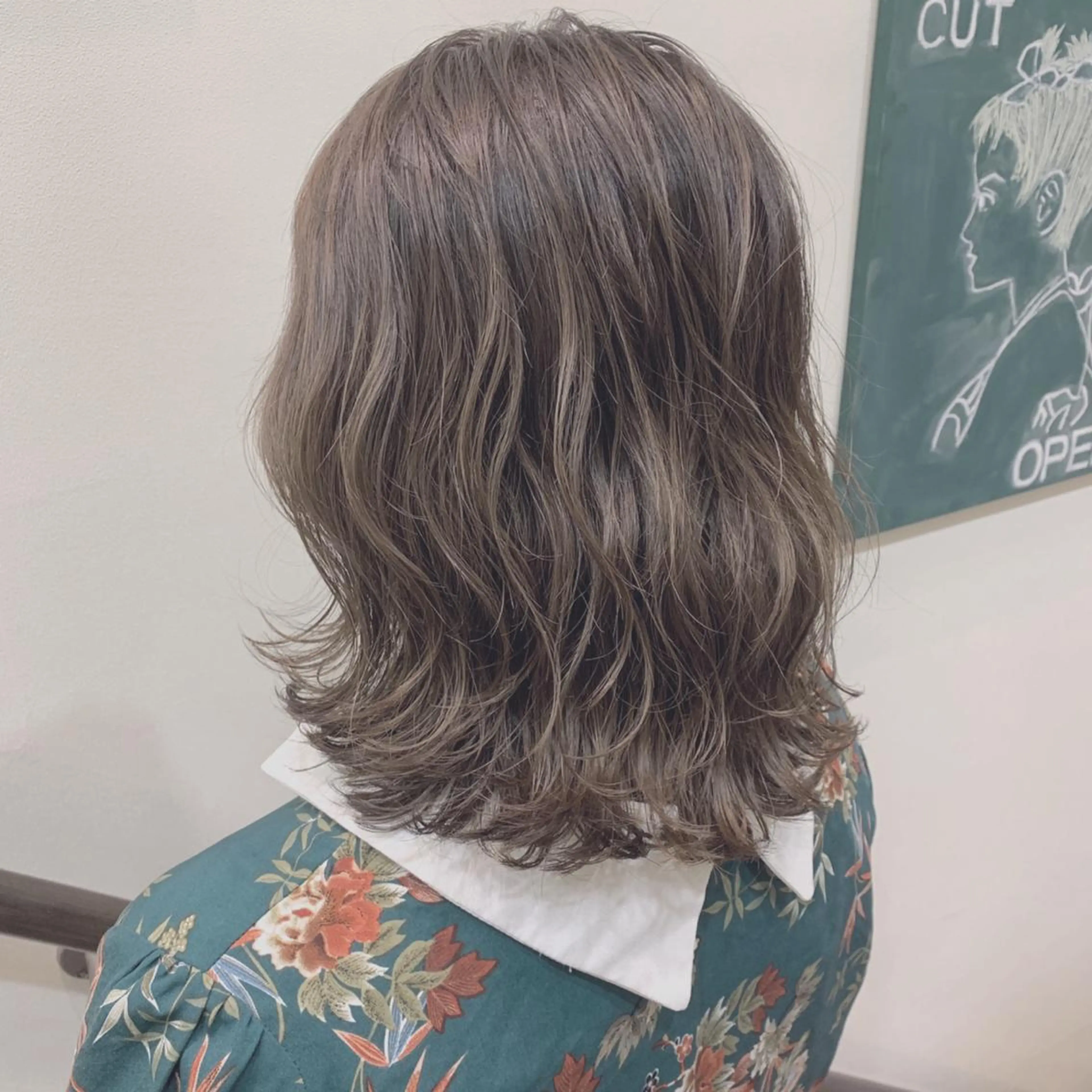 ミディアム カラー ヘアカラー トリートメント メンズブリーチカラー /NAOのヘアスタイル