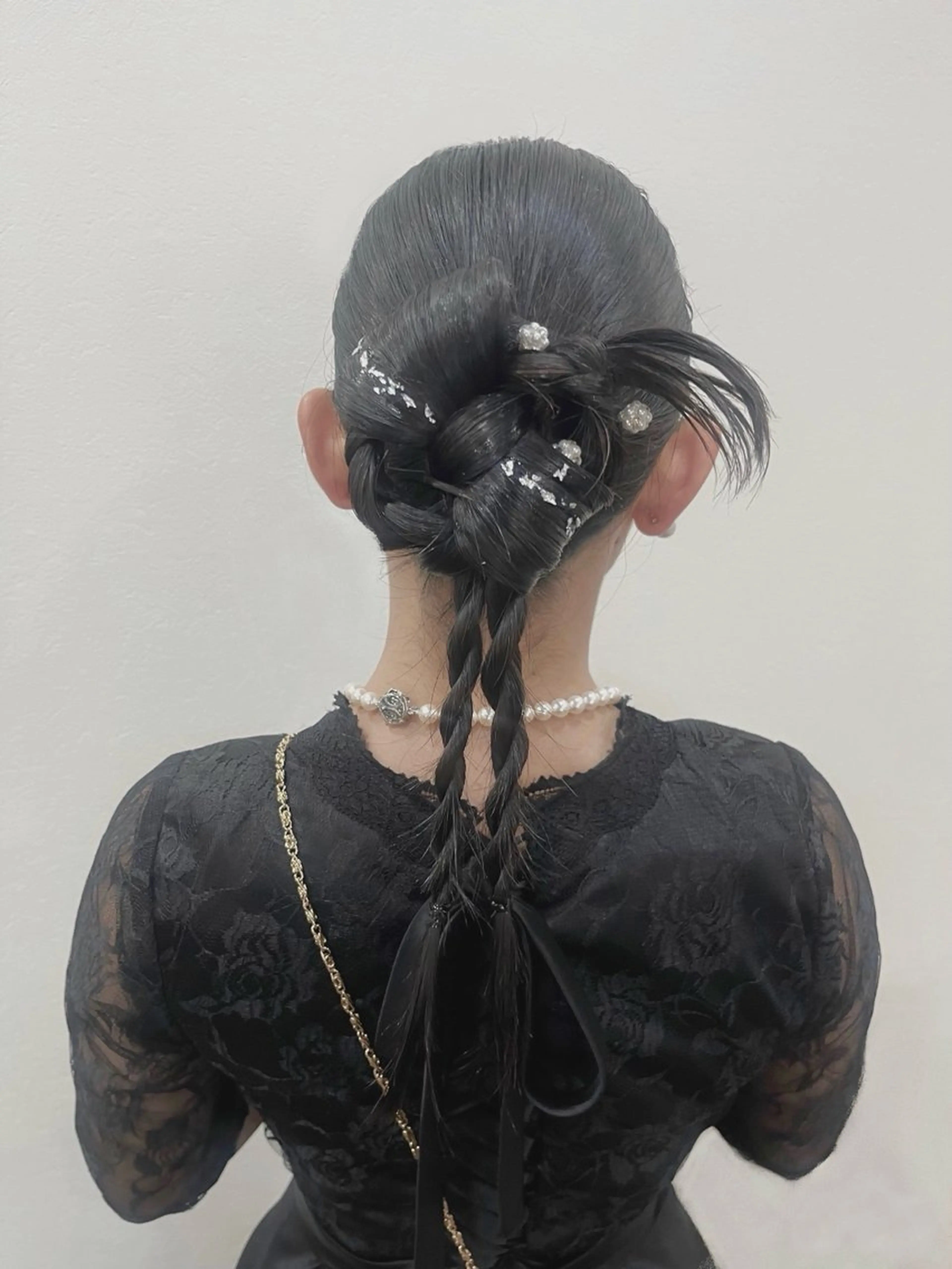 セミロング 西林 玲那のヘアスタイル