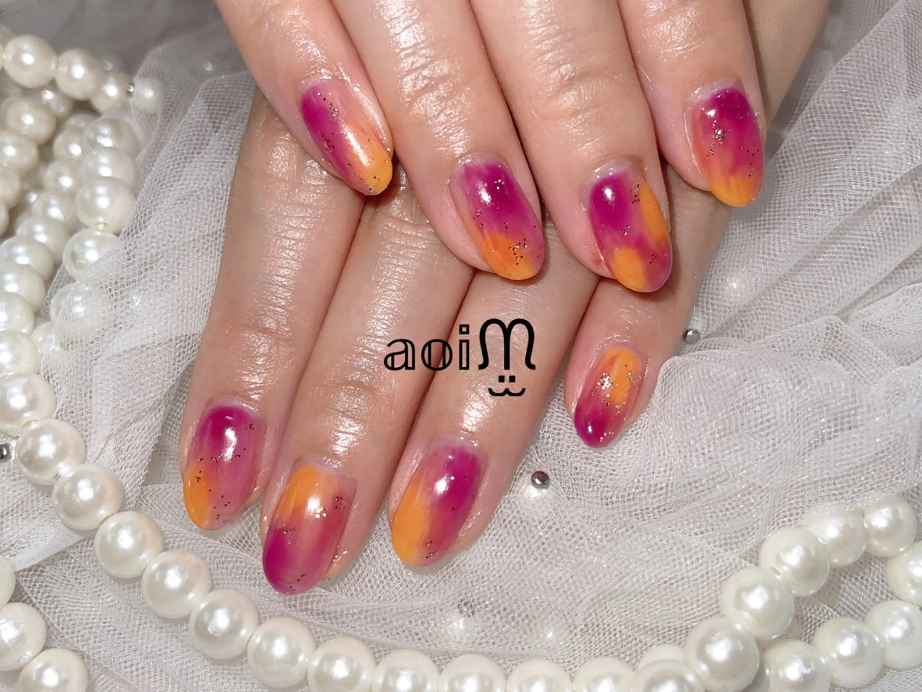 ネイル 葵うさぎ AIのネイルデザイン