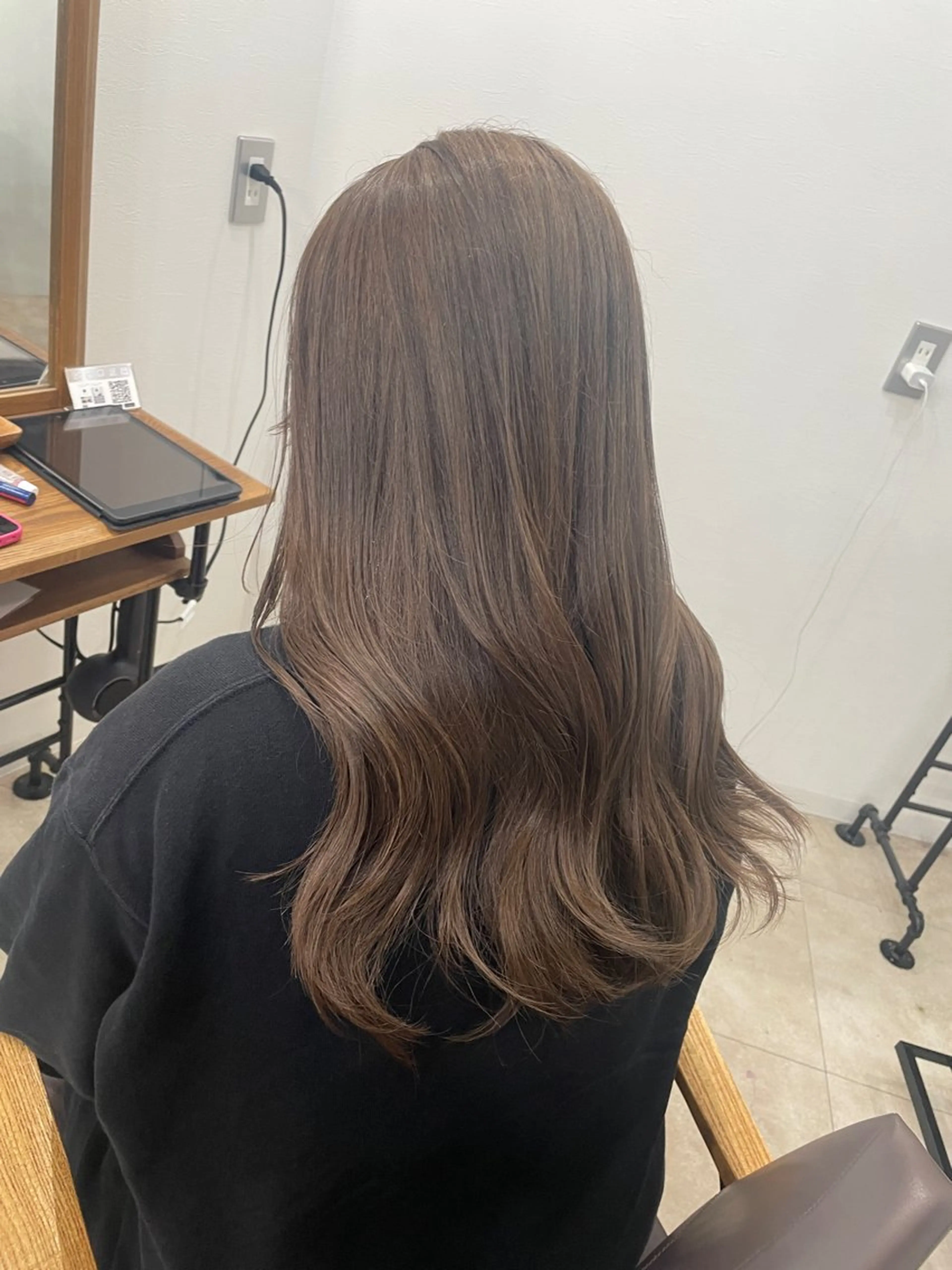 ロング コトネ🫧 韓国風レイヤーカットのヘアスタイル