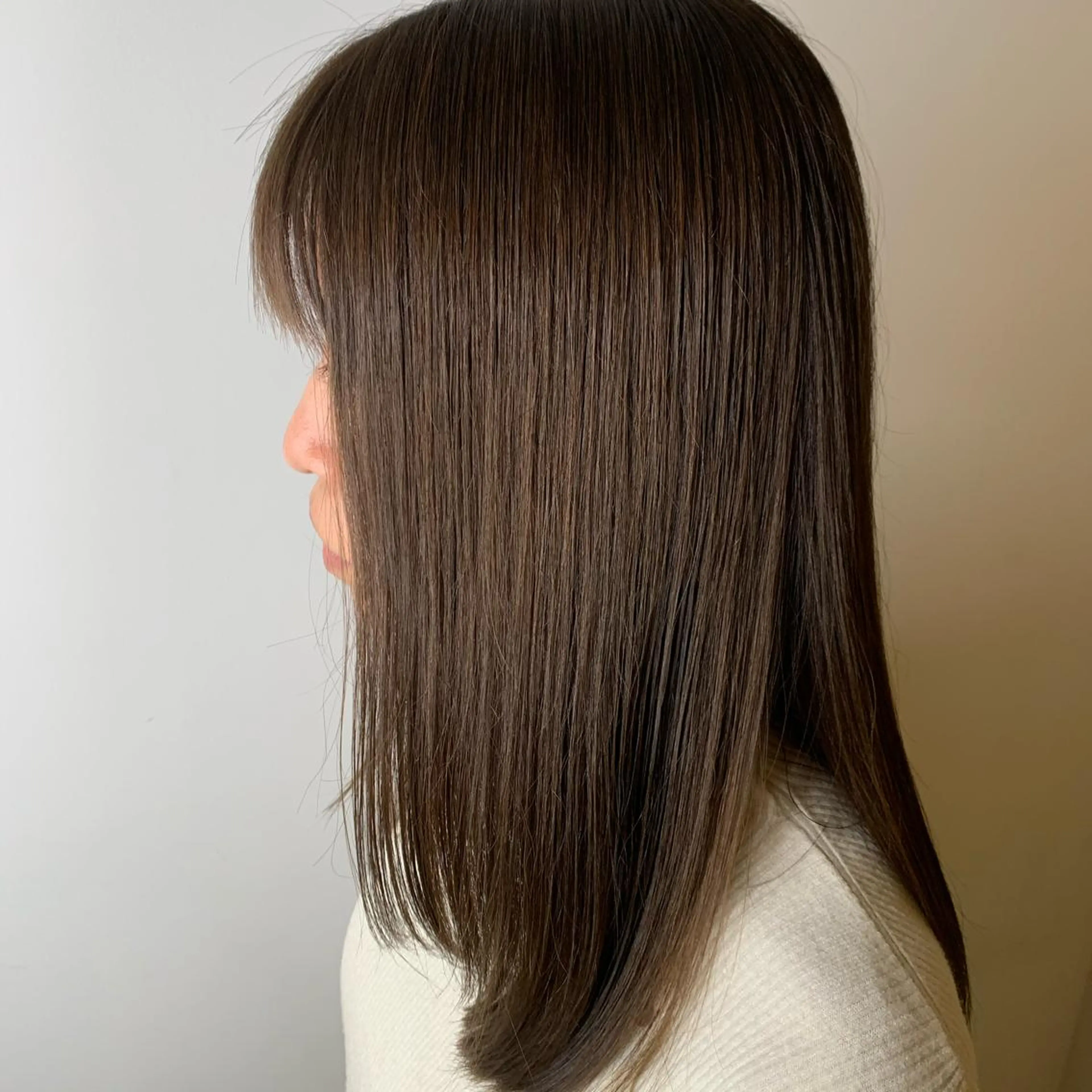 セミロング カラー 【ロングウルフカット 姫カット】伊藤裕哉のヘアスタイル