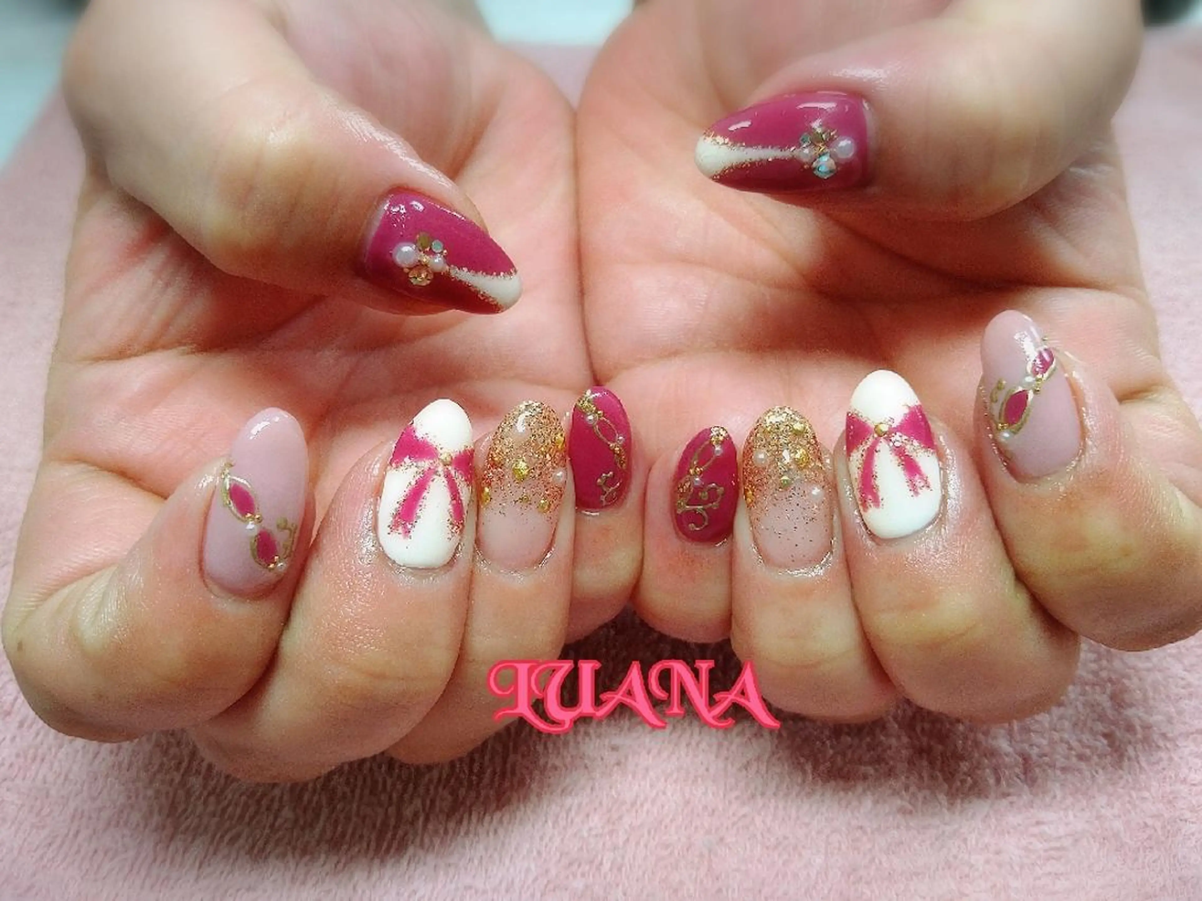 ネイル ハンドネイル LUANA  TAKAHASHIのネイルデザイン