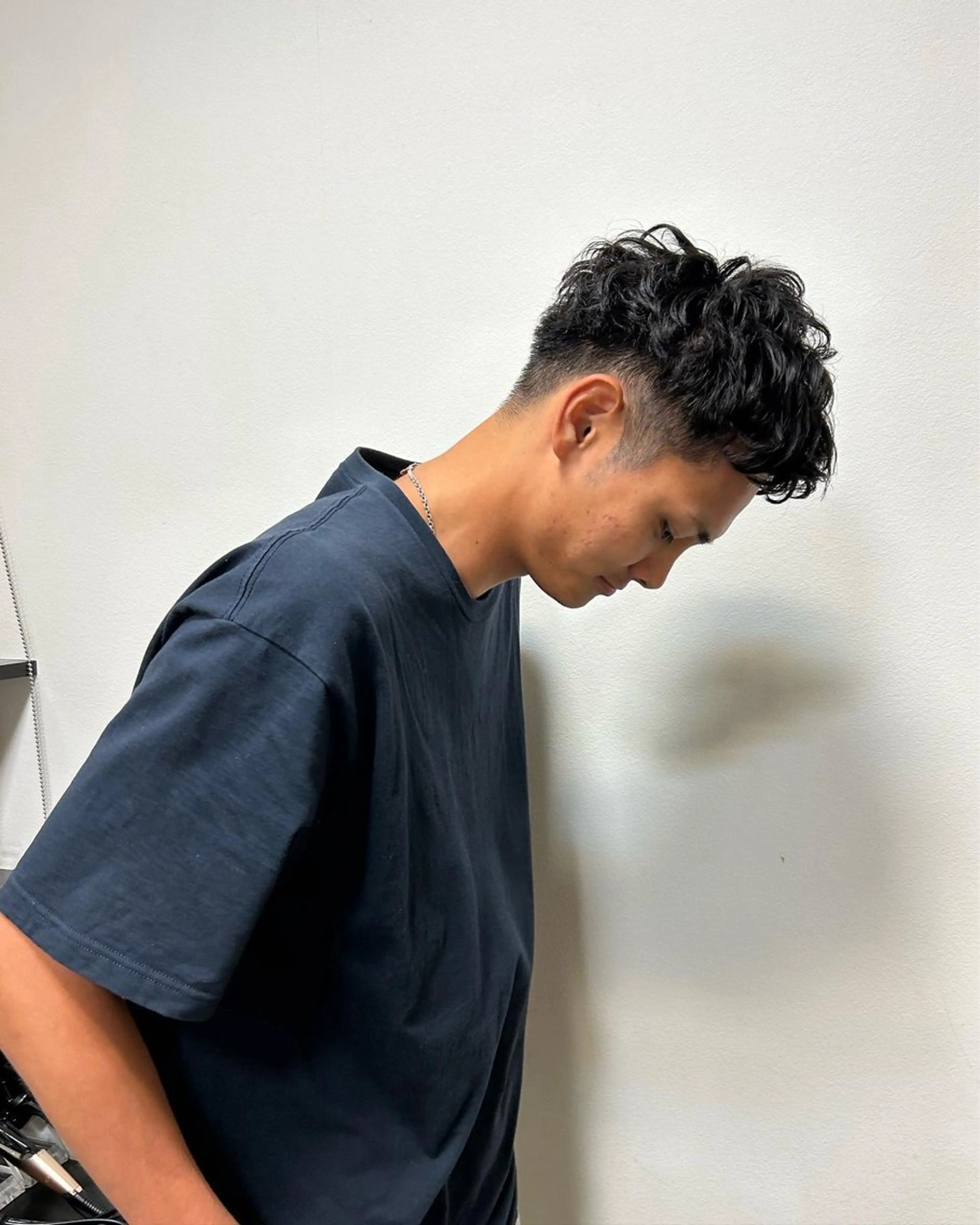 パーマ メンズ 星野 真壱のヘアスタイル