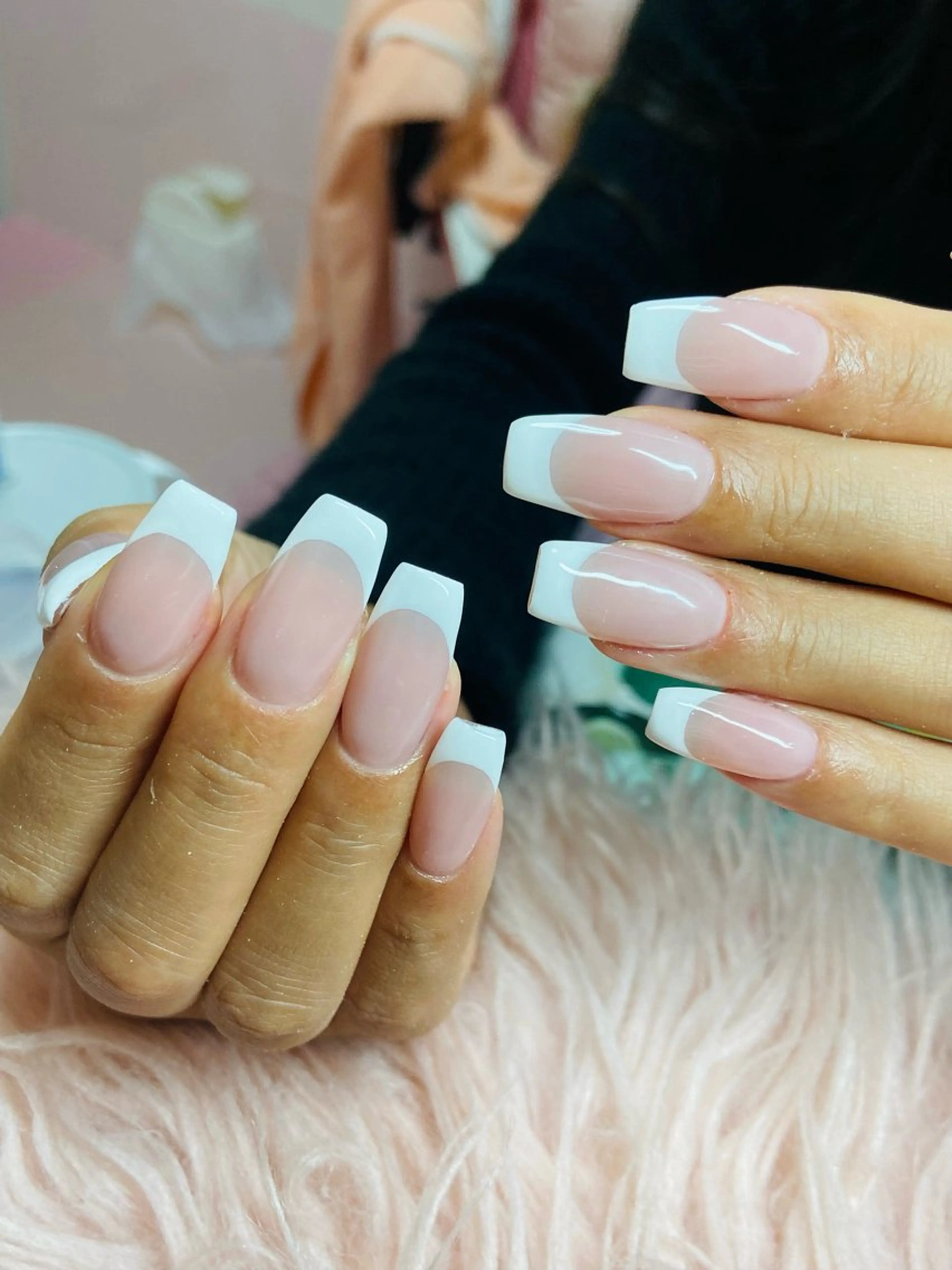 ネイル フレンチネイル ハンドネイル HandSnail 座間自宅ネイルサロンのネイルデザイン