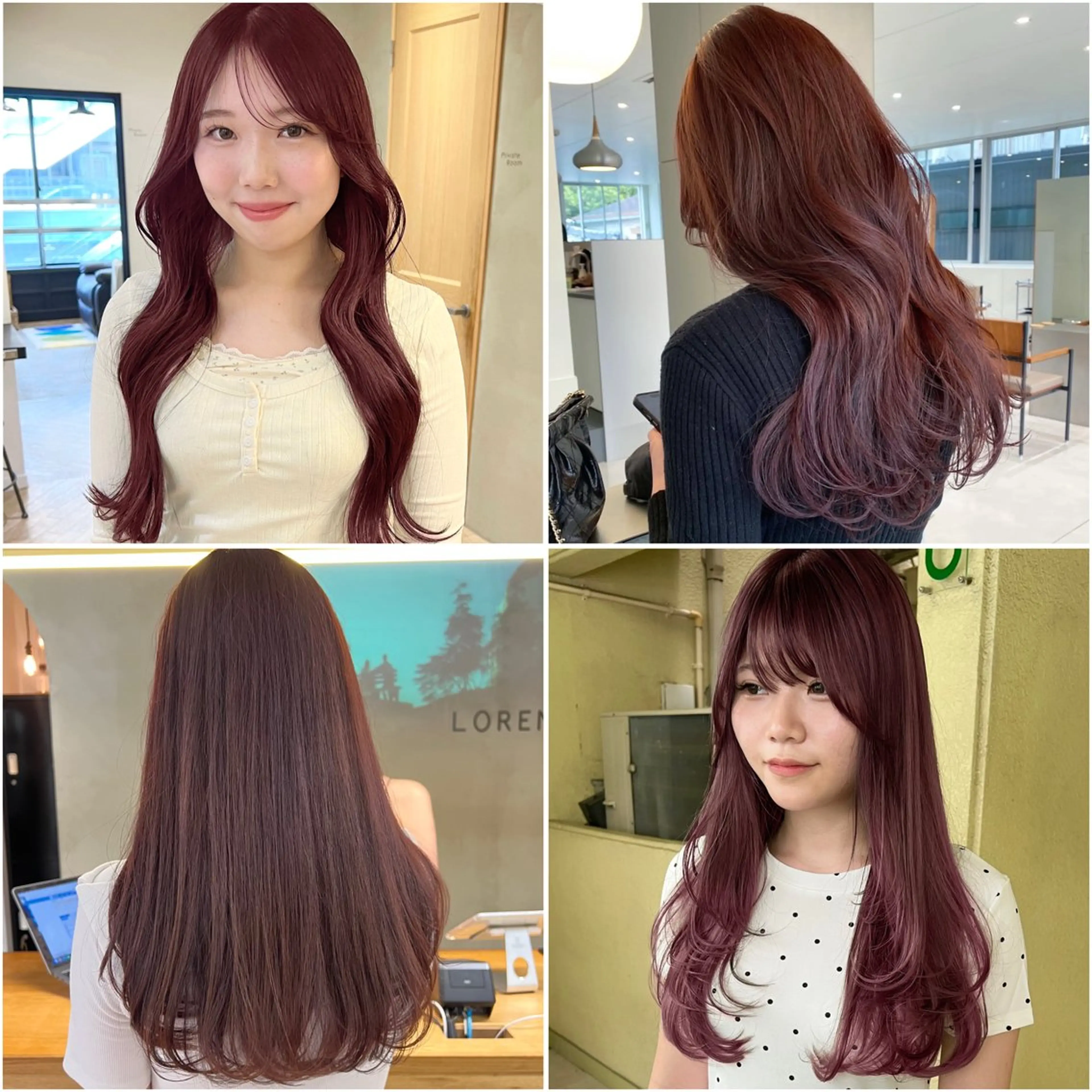 ロング カラー 透明感カラー カット ヘアカラー トリートメント レイヤーカット/暖色 カラー/mao🎀のヘアスタイル