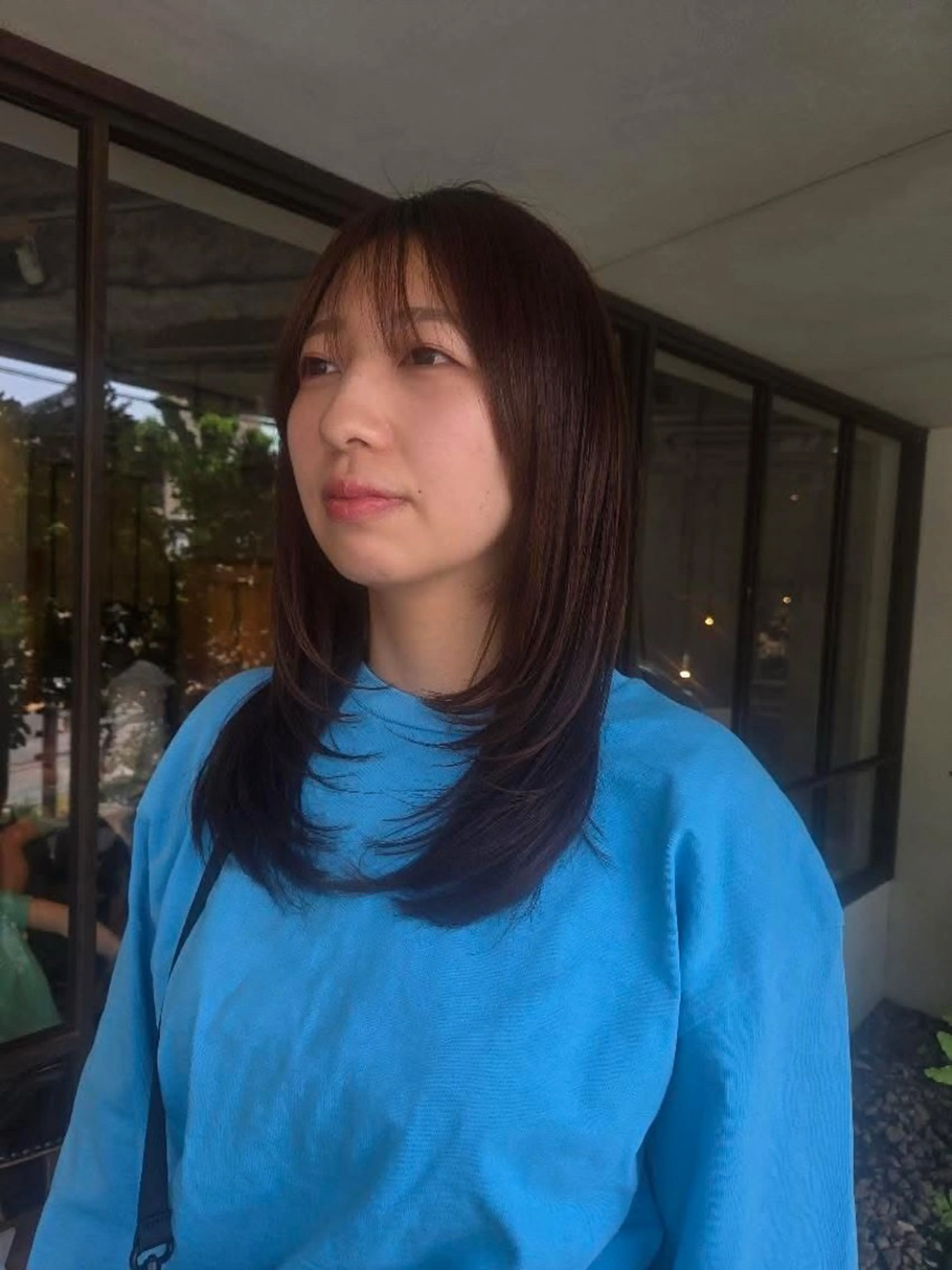 ロング カット ヘアカラー 韓国好き🇰🇷 美容師MIKUのヘアスタイル