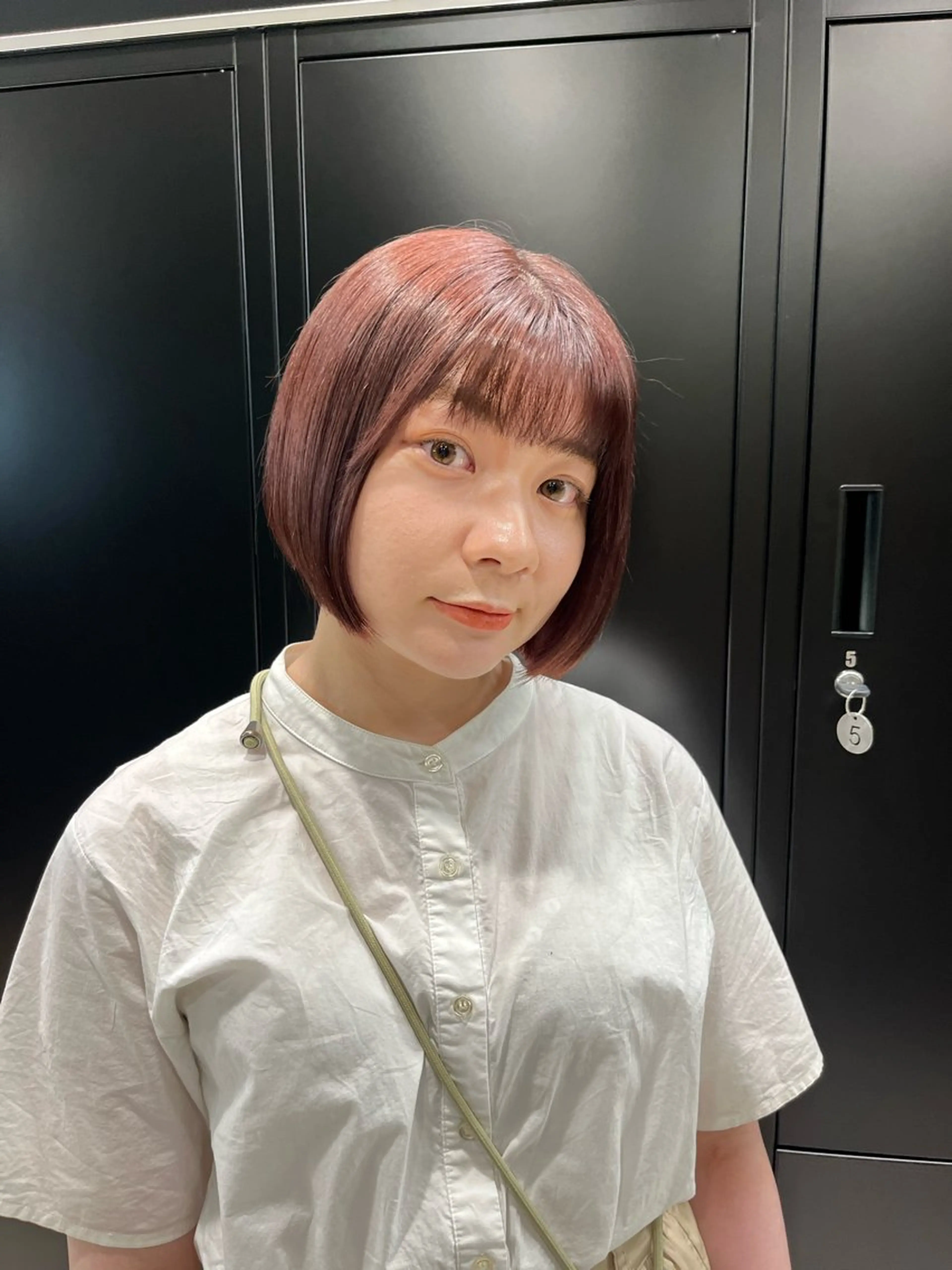 ショート カラー ウスイマイコ カット/ケアカラーのヘアスタイル