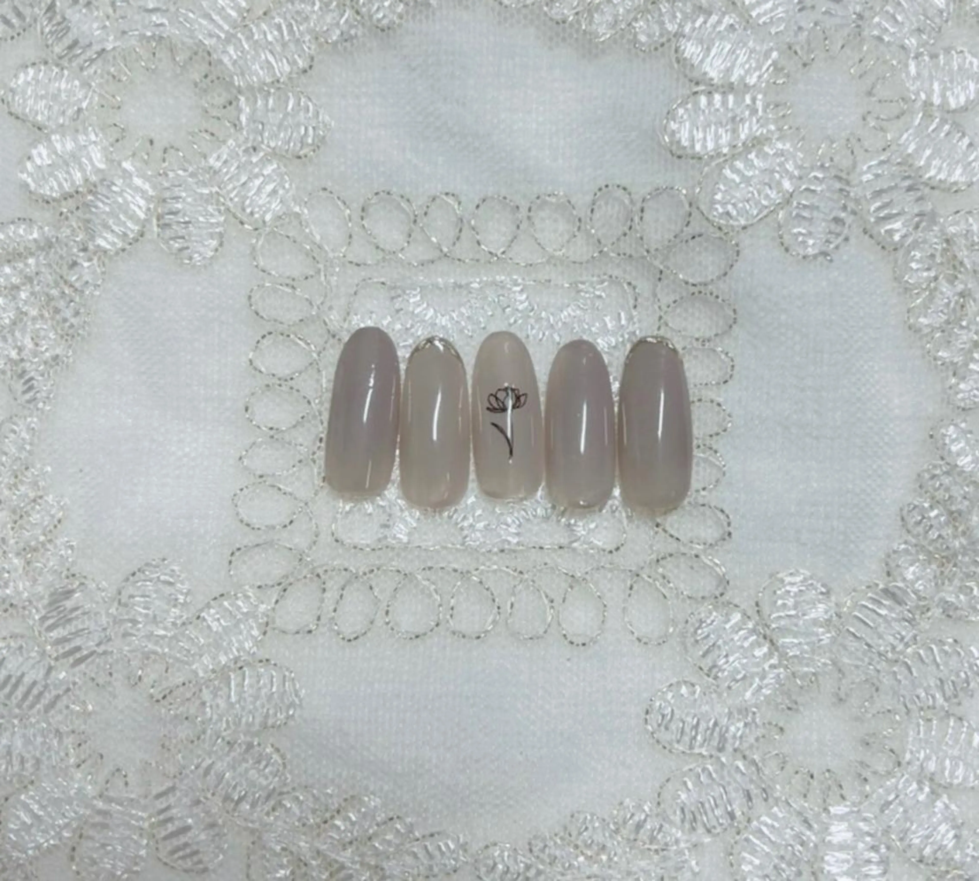 ネイル シンプルネイル nailist🍒 ヤマザキのネイルデザイン