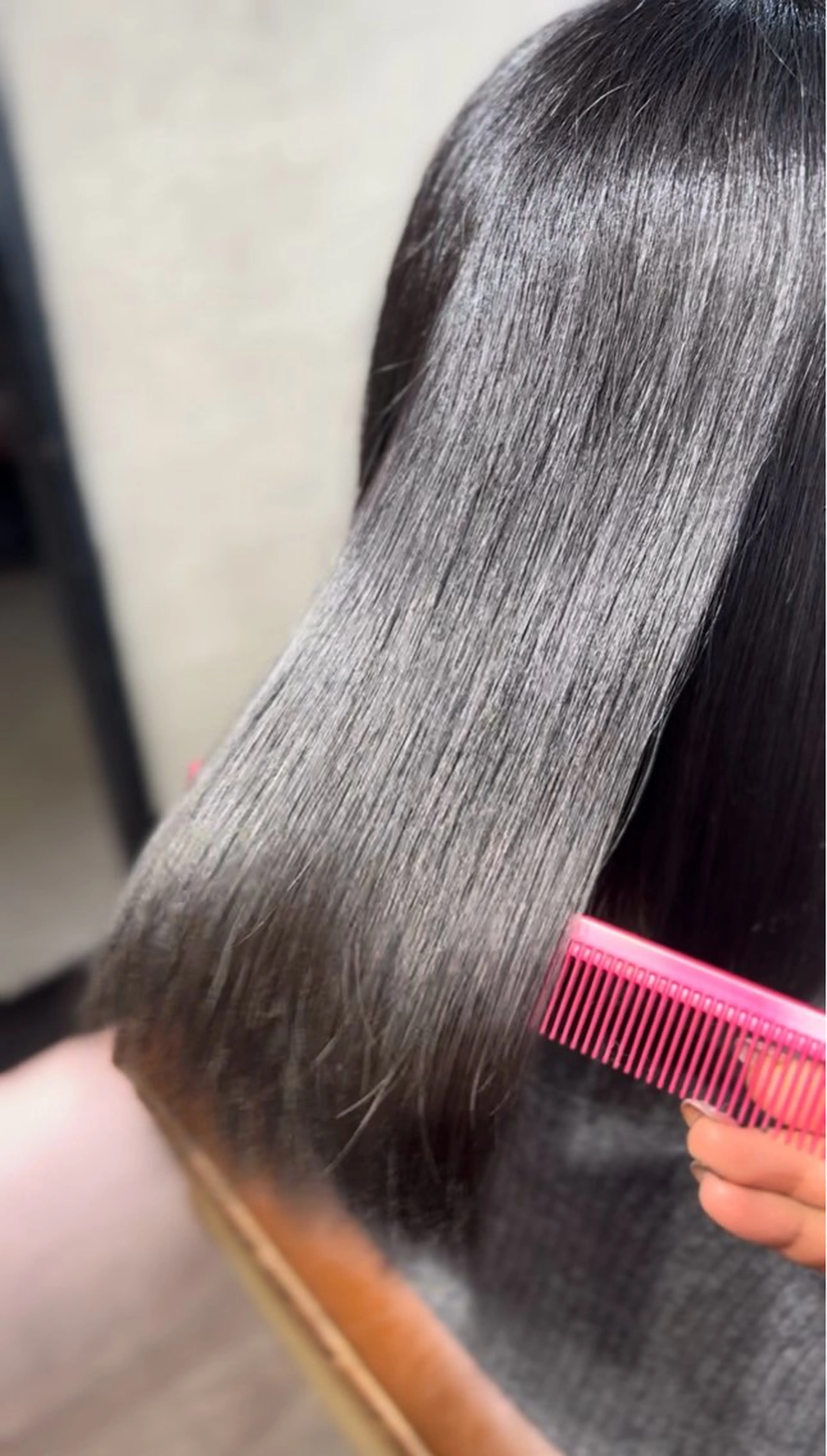 縮毛矯正 奥田 星来のヘアスタイル