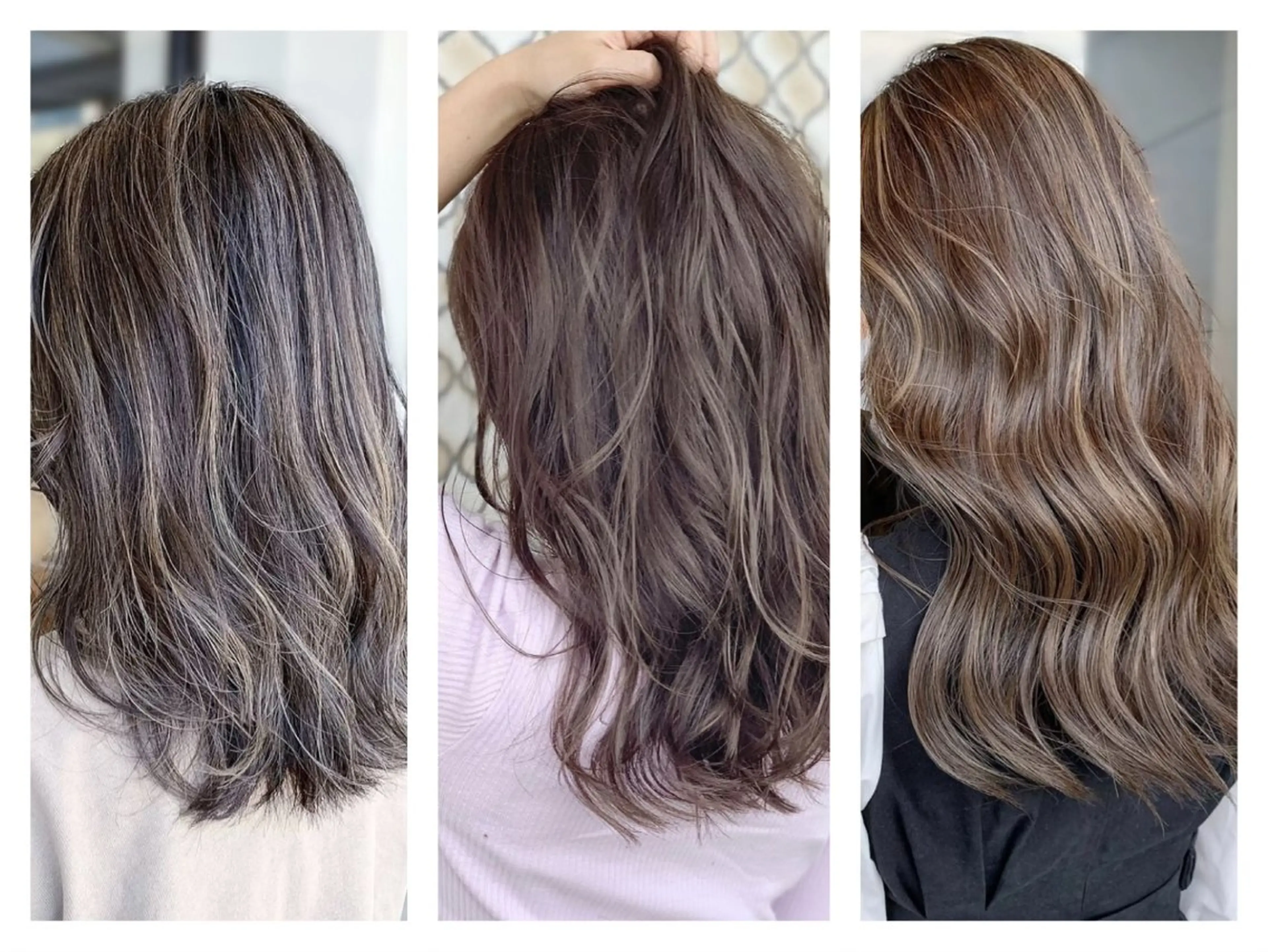 ロング カラー ヘアカラー トリートメント 🫧美髪矯正/ 髪質改善/藤平健太のヘアスタイル