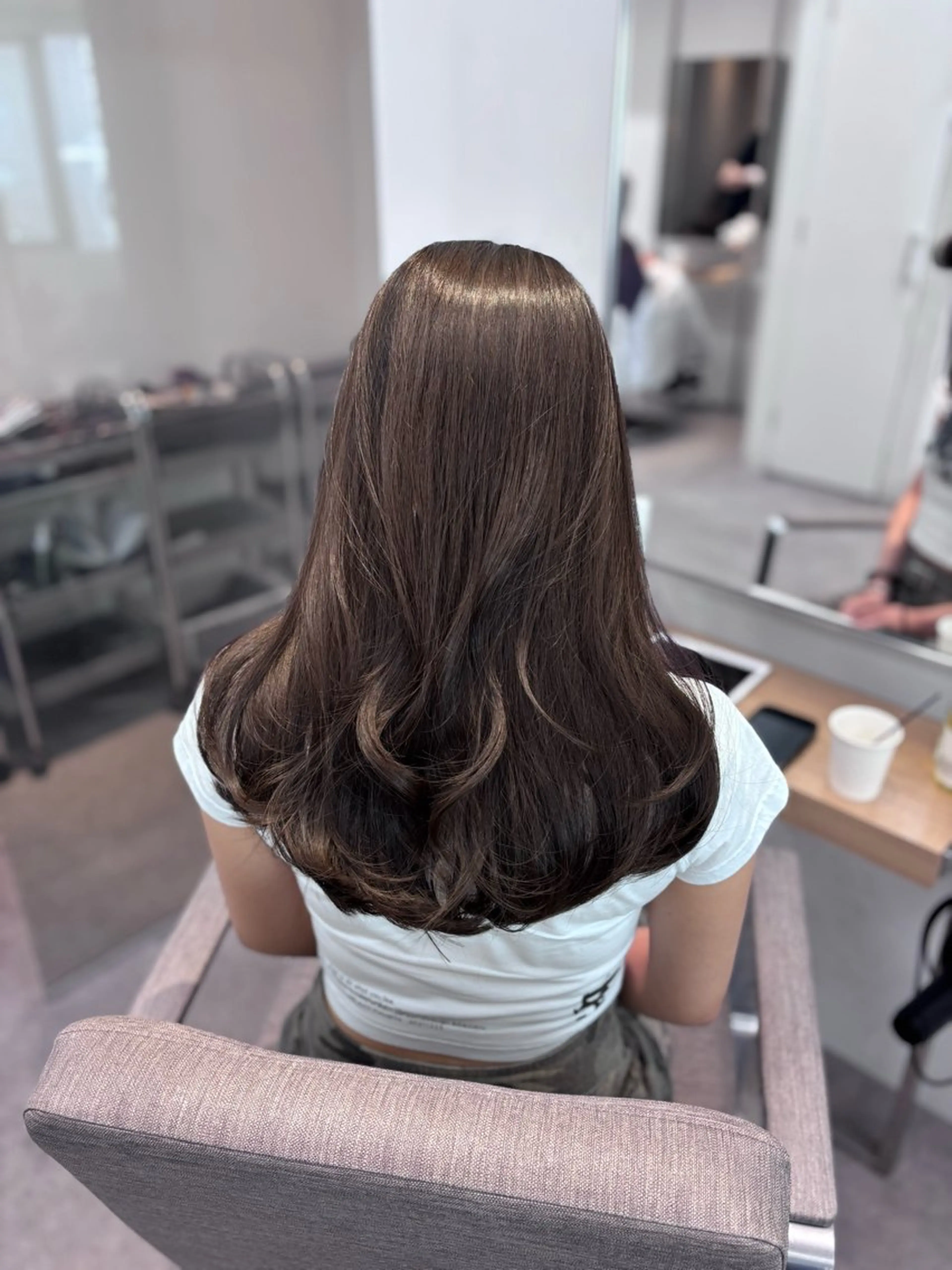 ロング レイヤーカット 透明感/韓国ヘア/ miyu 🎀のヘアスタイル