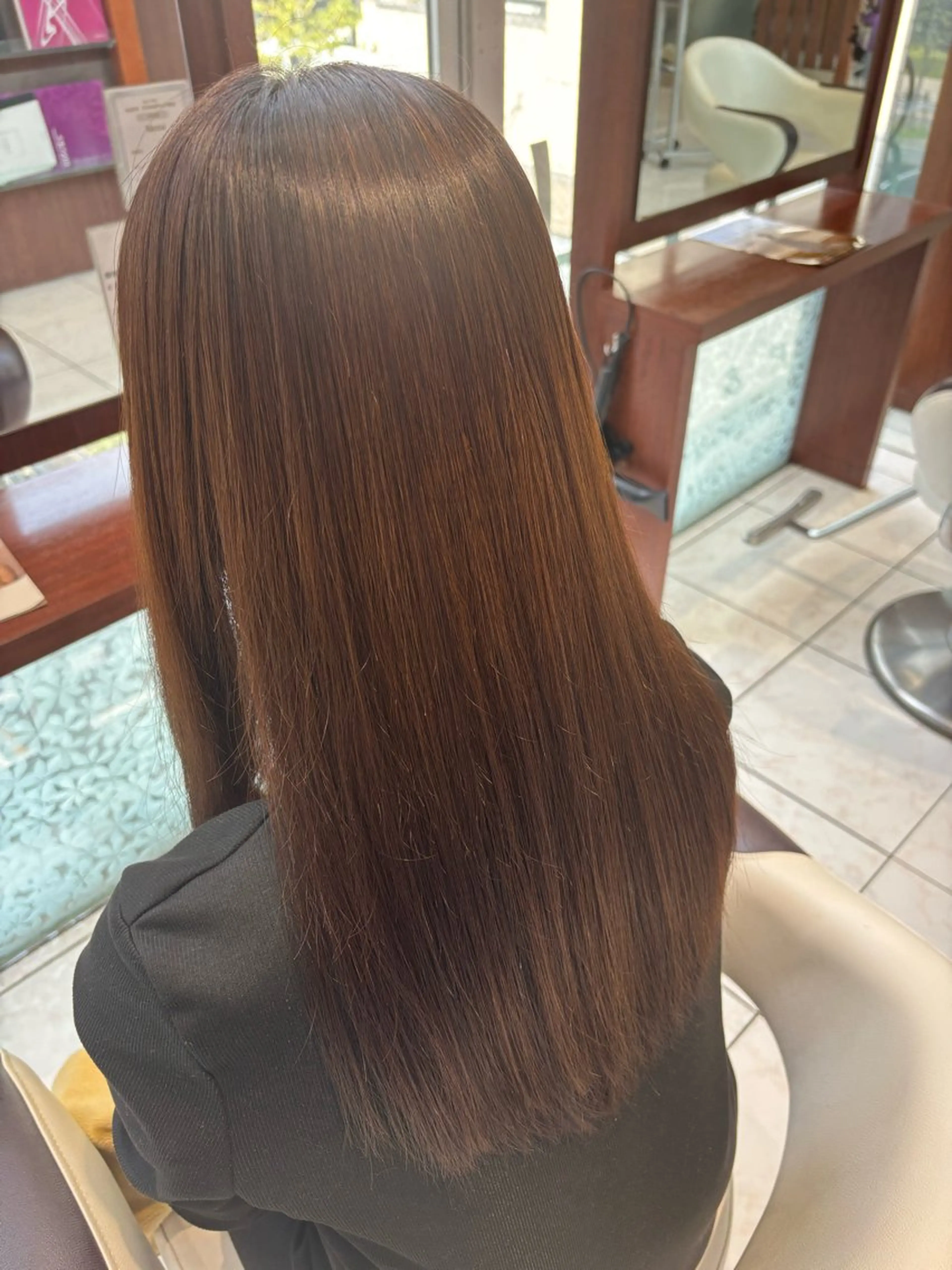 ロング 篠田 綾乃のヘアスタイル